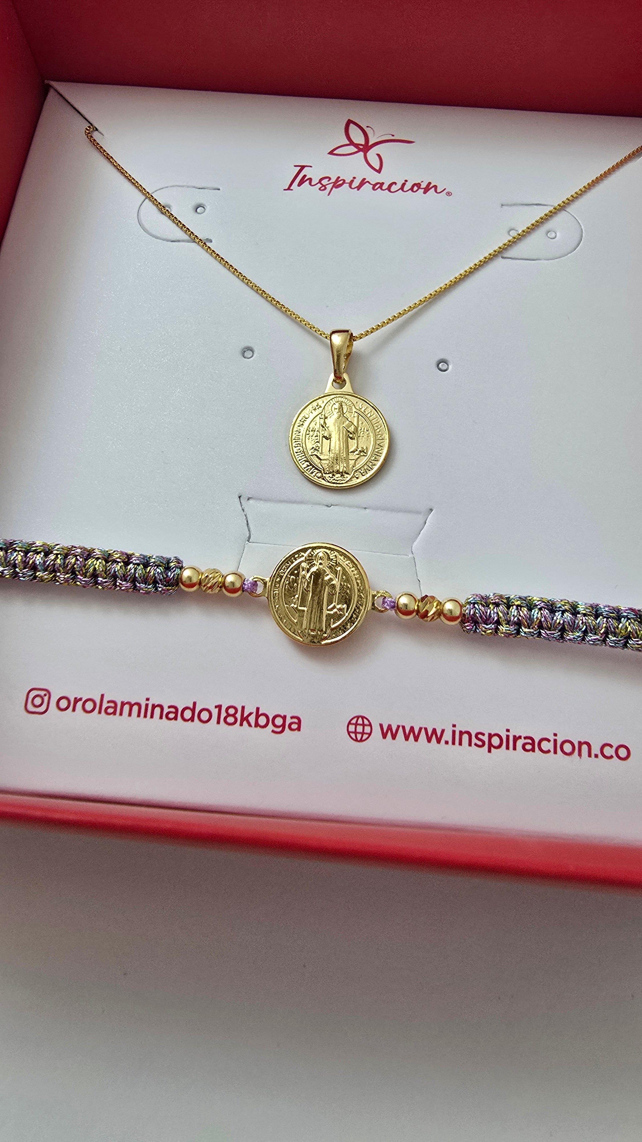 Combo protección (Incluye cadena, dije y Pulsera)