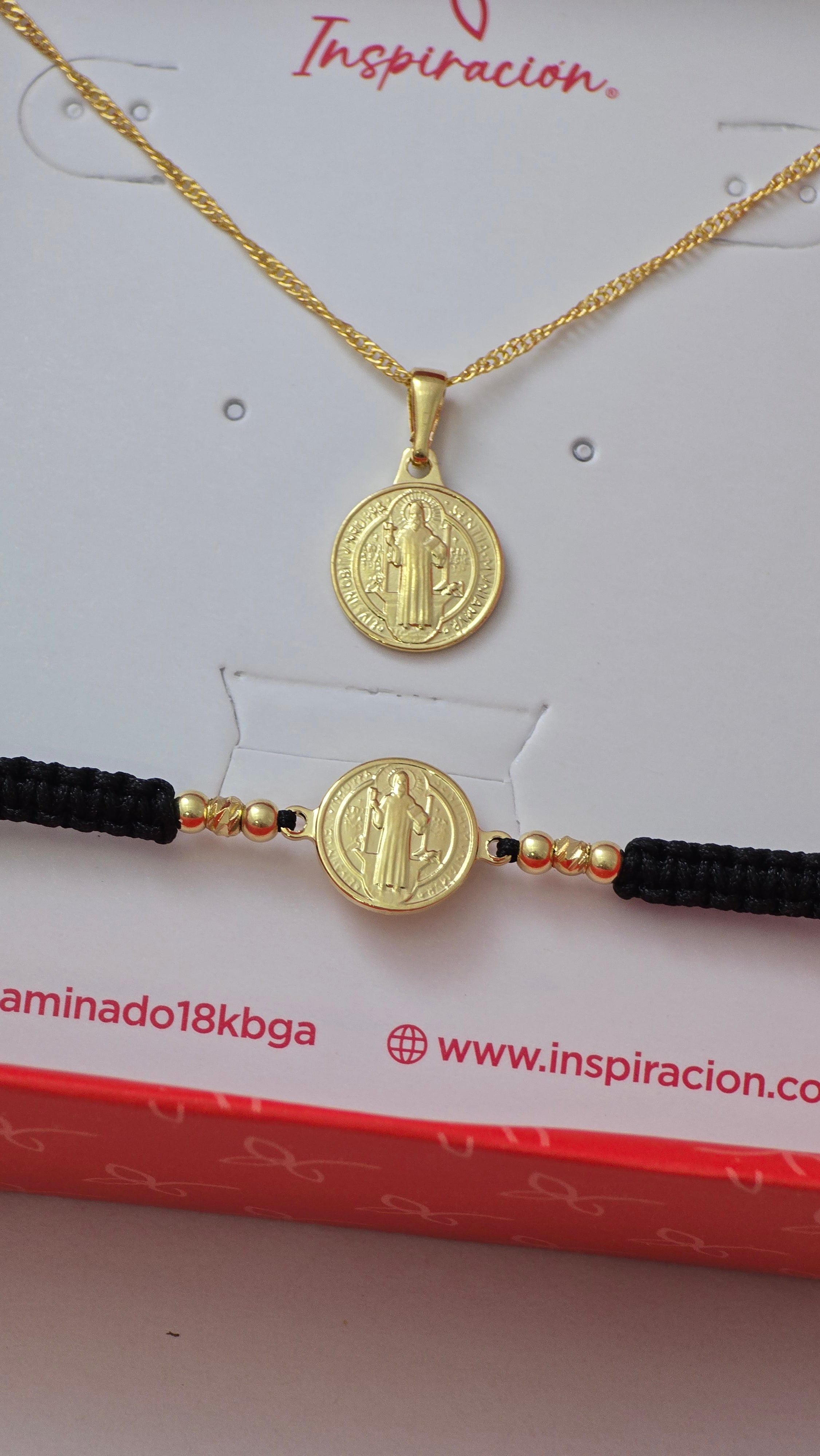 Combo protección (Incluye cadena, dije y Pulsera)