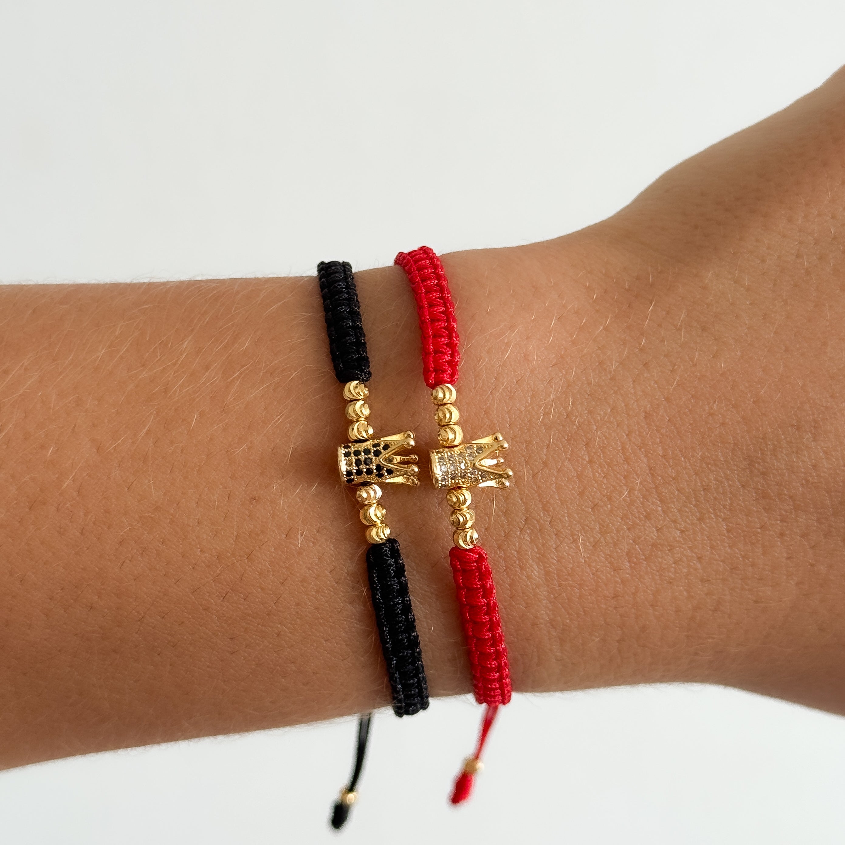 Pulsera artesanal Coronita balin italiano