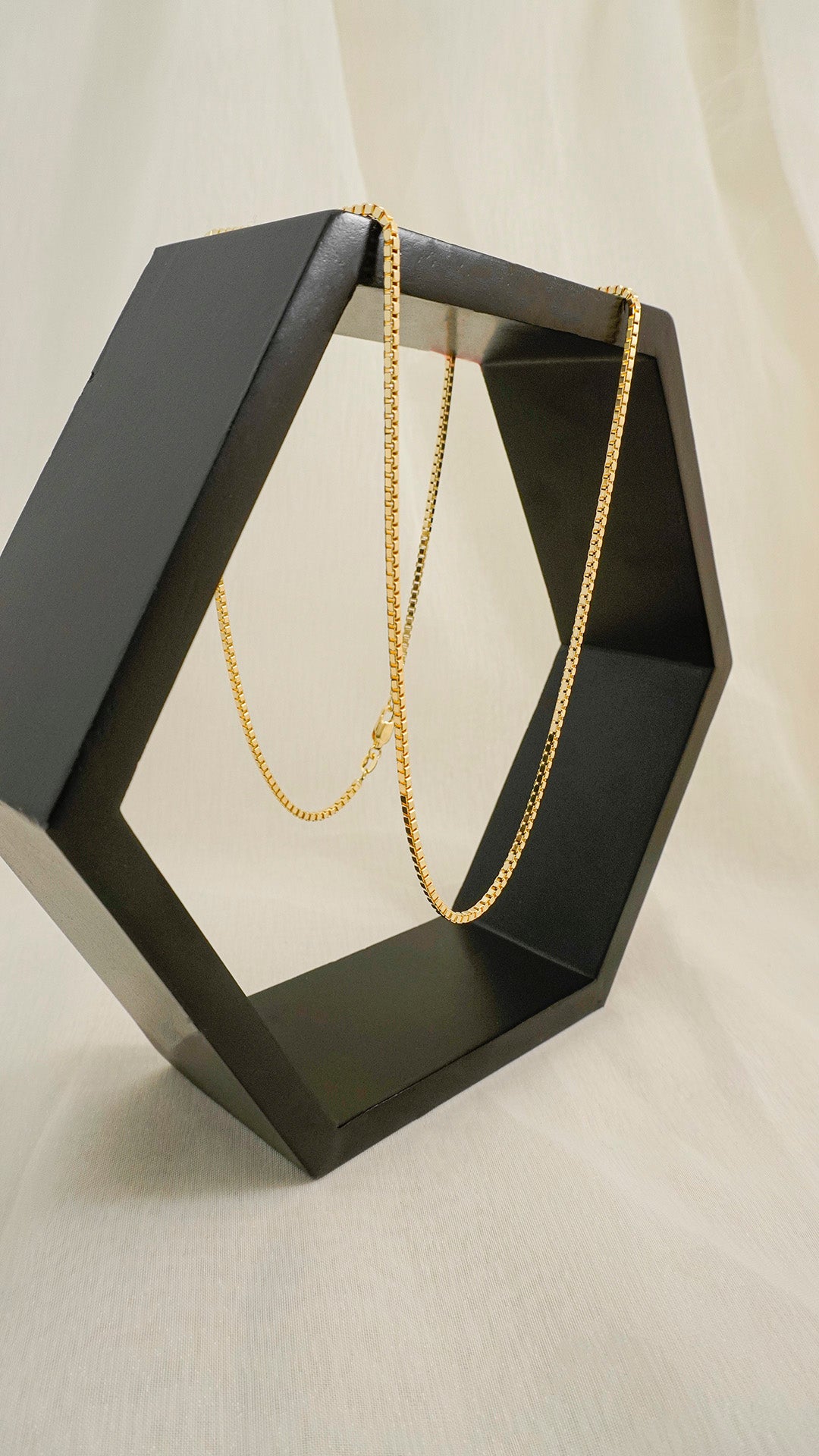 Cadena En Oro Laminado 18K Veneciana Gruesa Para Caballero