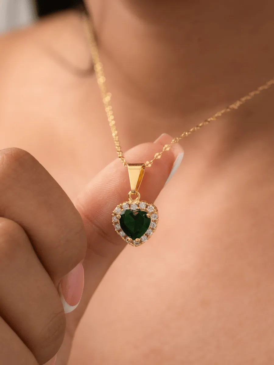 Dije Green Heart