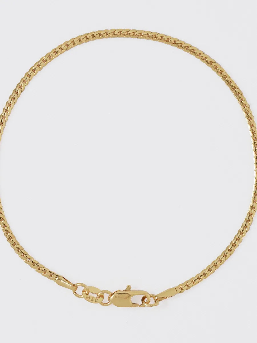 Pulsera Serpiente Plana Finita