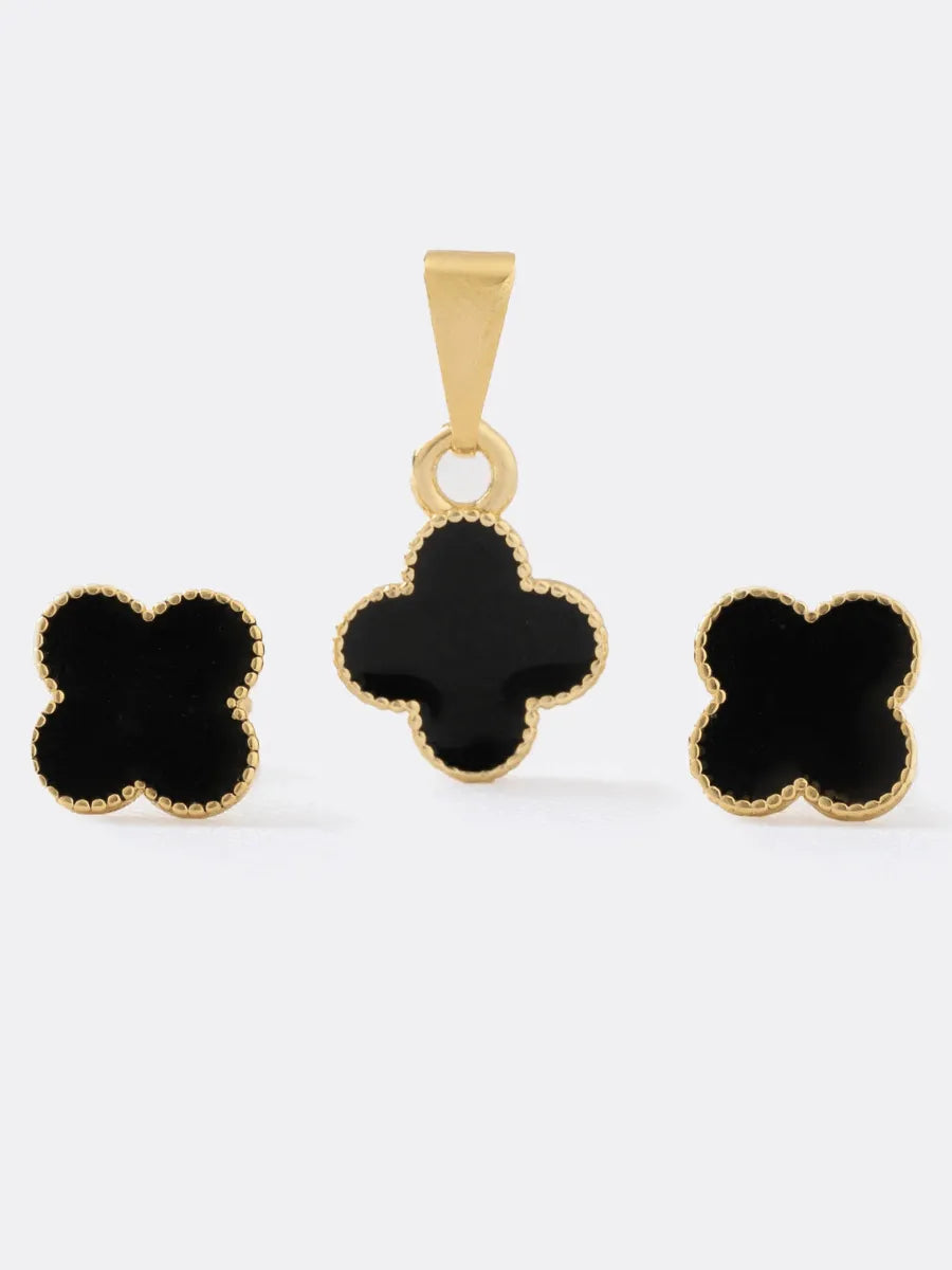 Conjunto Clover Negro