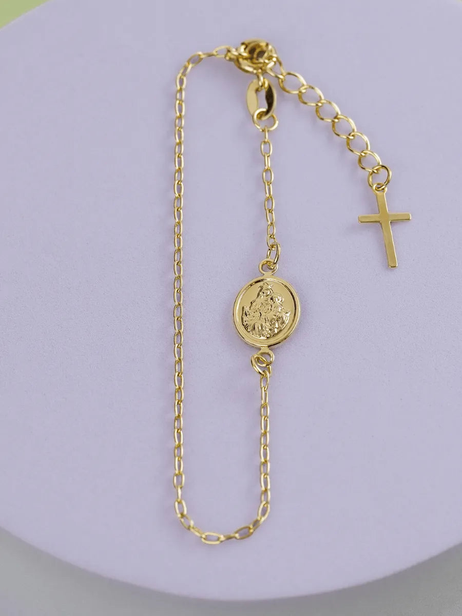 Pulsera Virgen Del Carmen