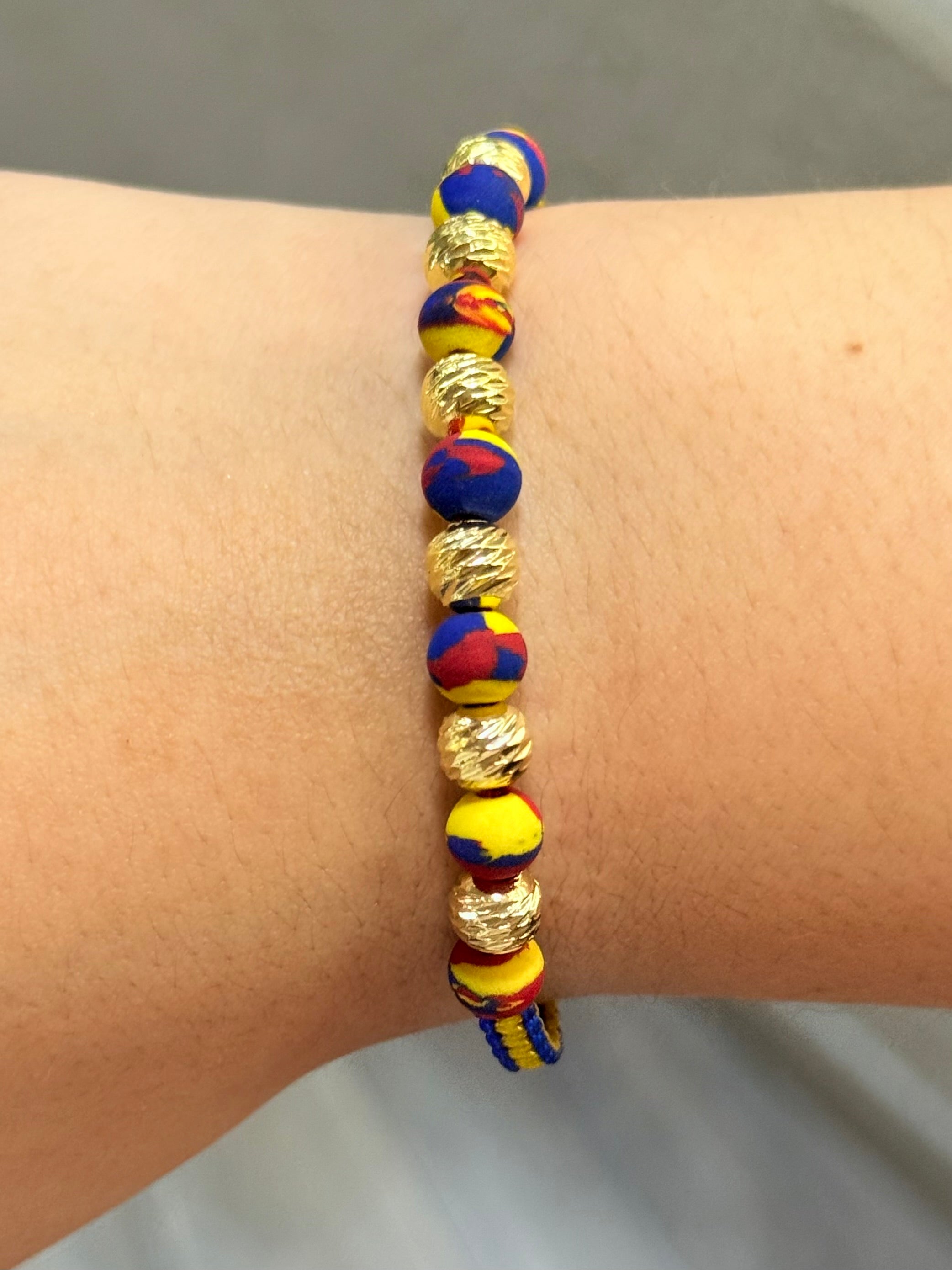 Pulsera Artesanal Neopreno Colombia