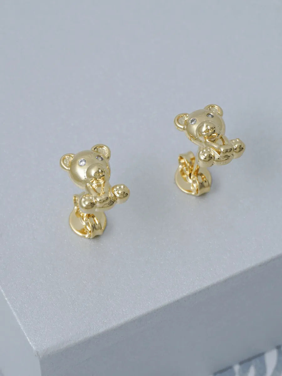 Arete Osito Teddy