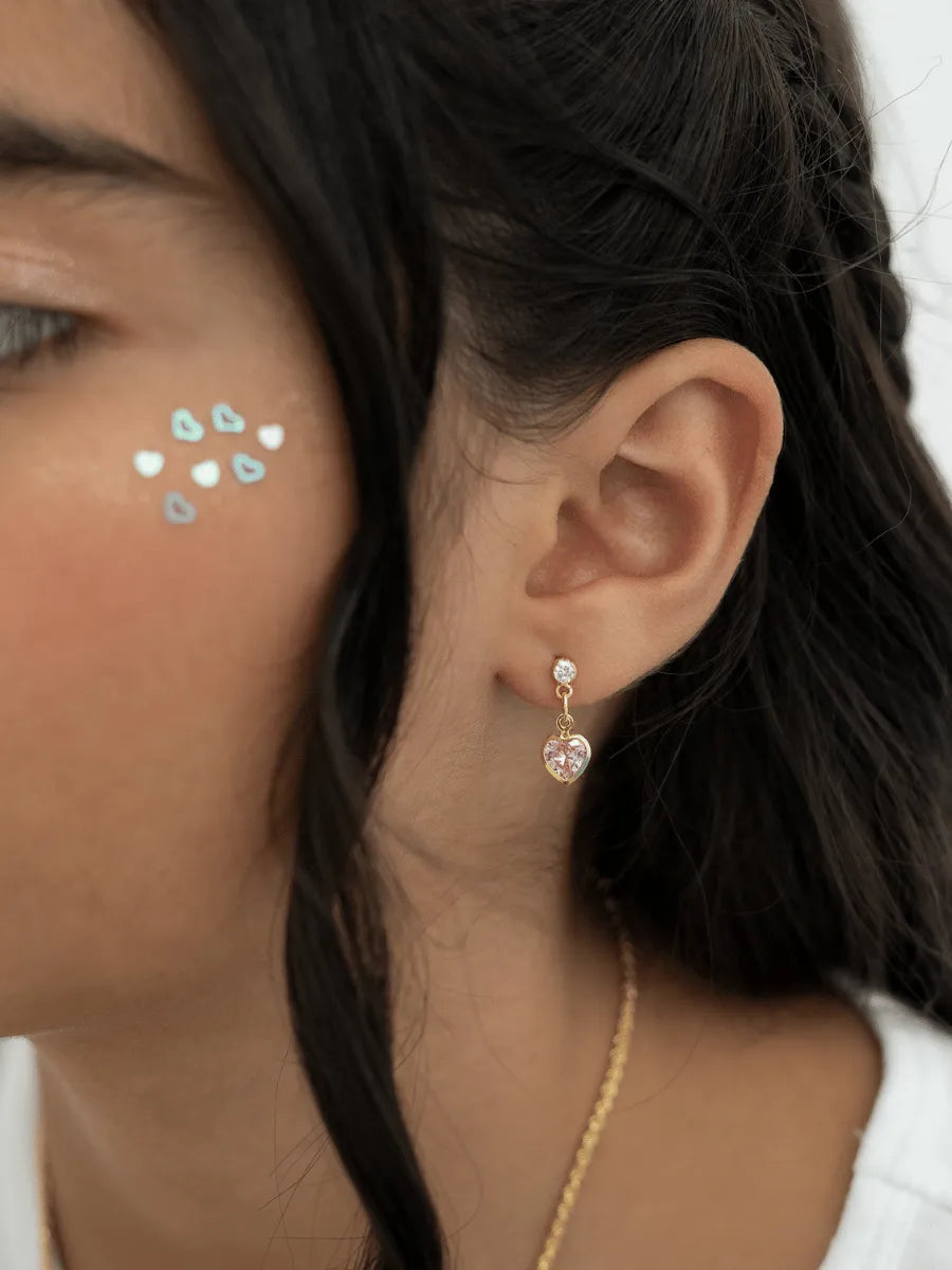 Arete Corazón Circonias