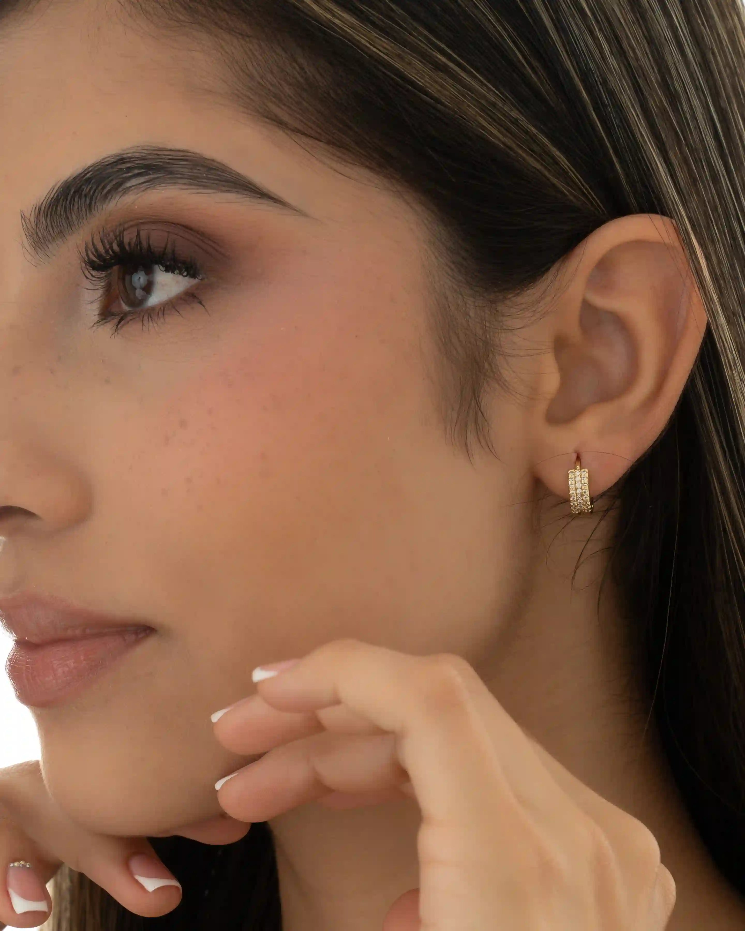 Candonga En Oro Laminado 18K Shine Para Dama