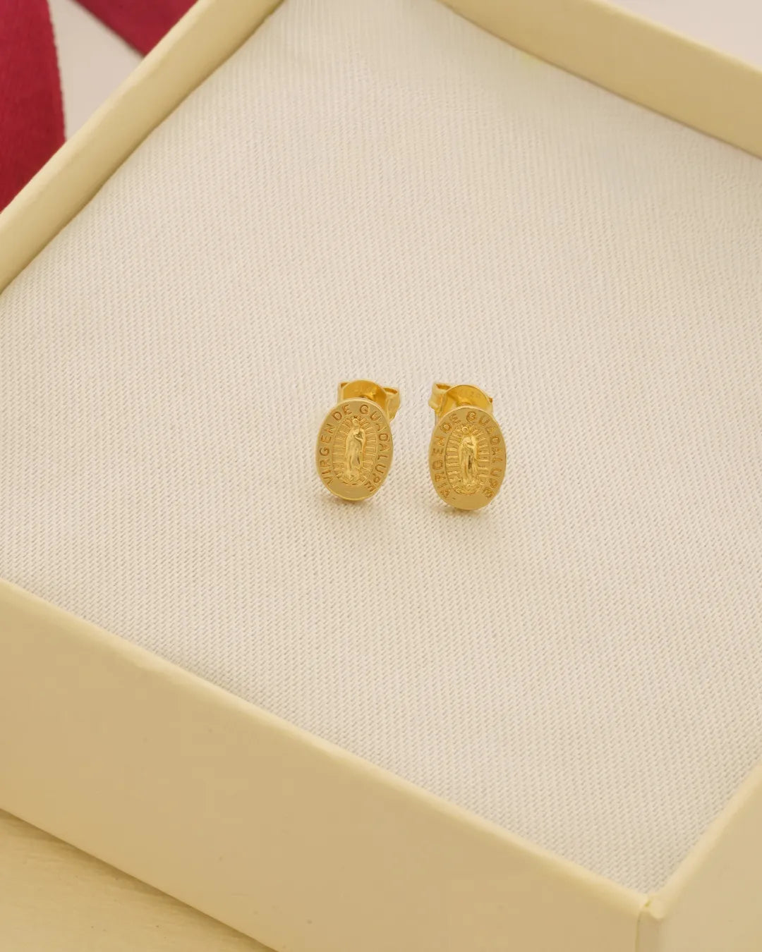 Topo En Oro Laminado 18K Virgen de Guadalupe Para Dama