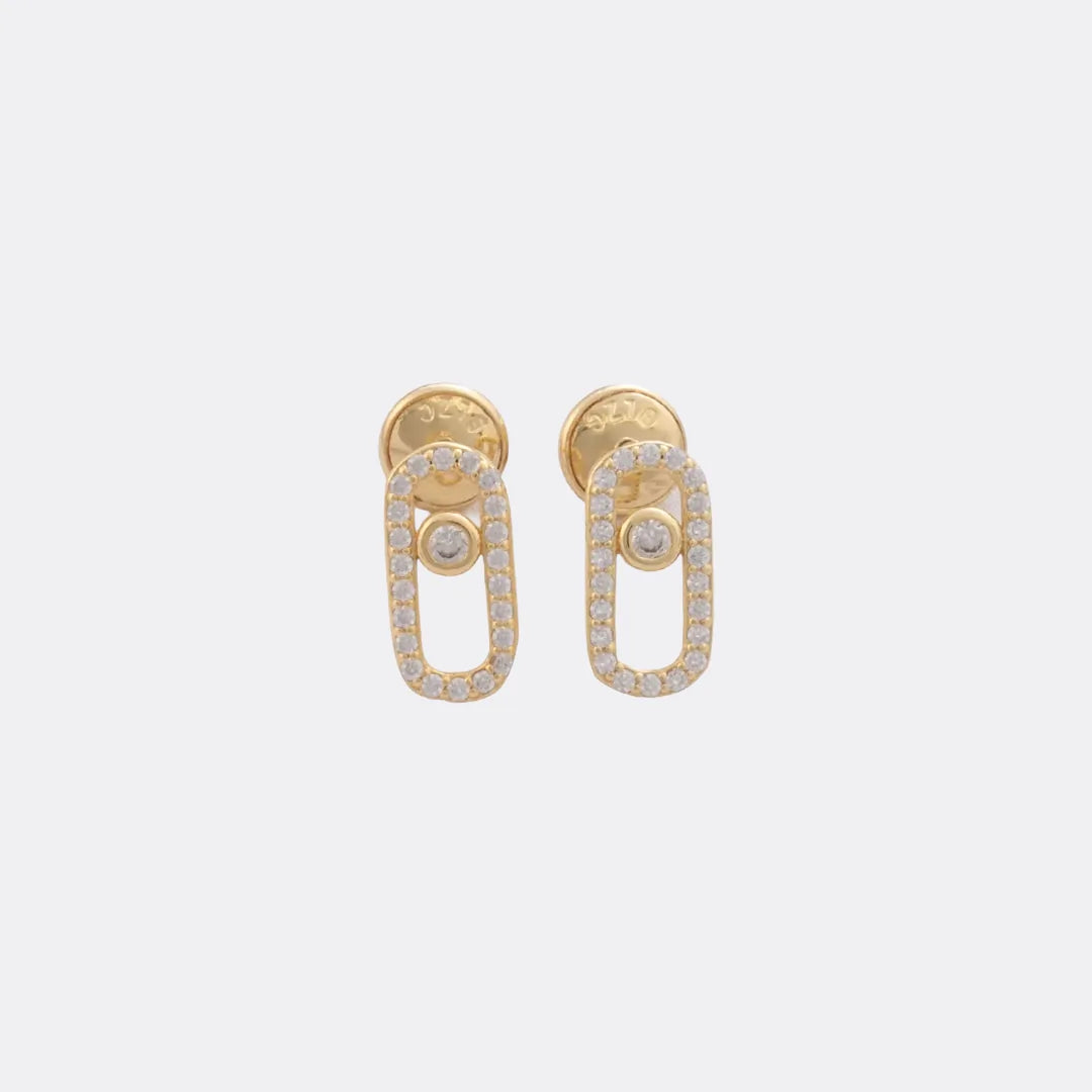 Topo En Oro Laminado 18K Move Para Dama