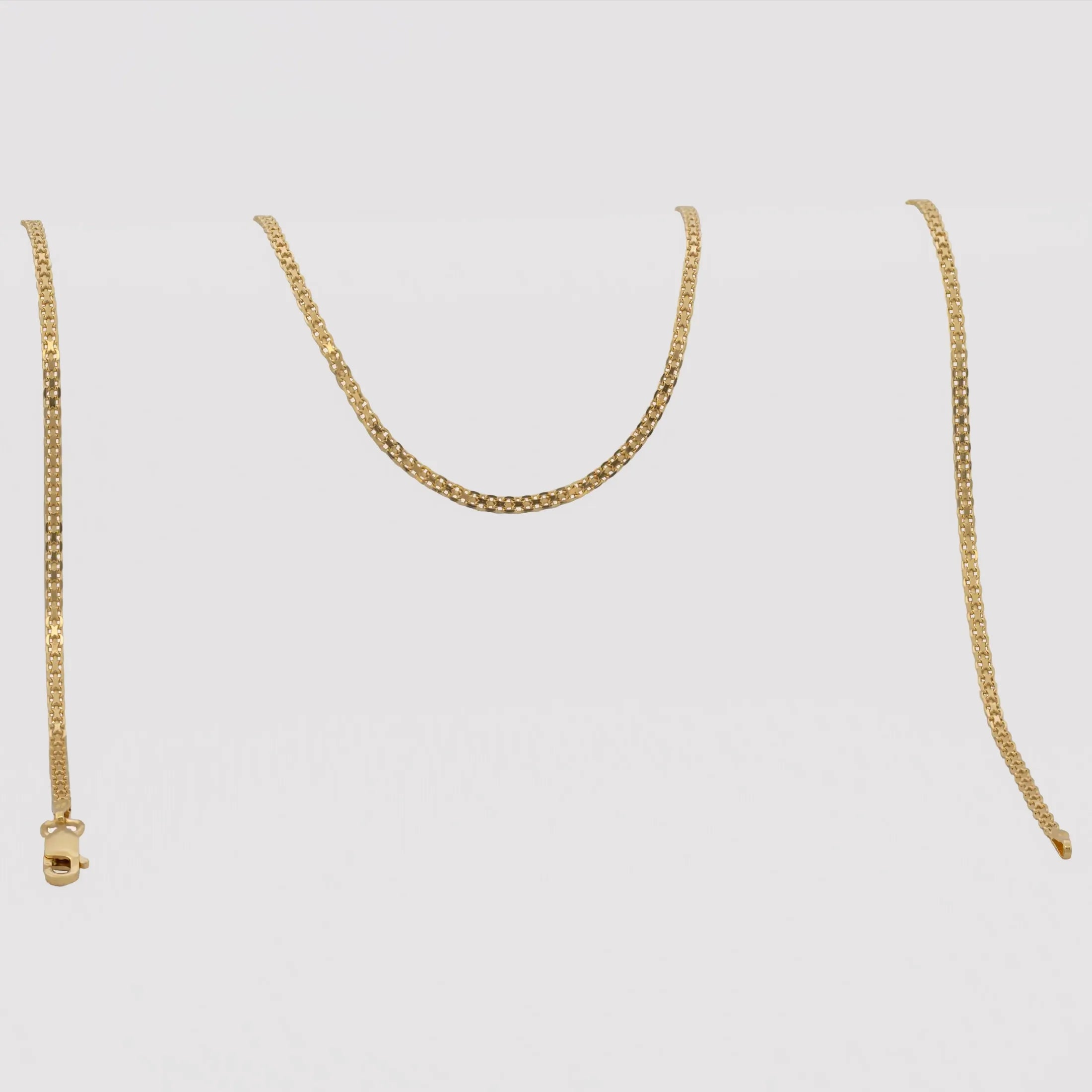 Cadena En Oro Laminado 18K China IT Para Caballero