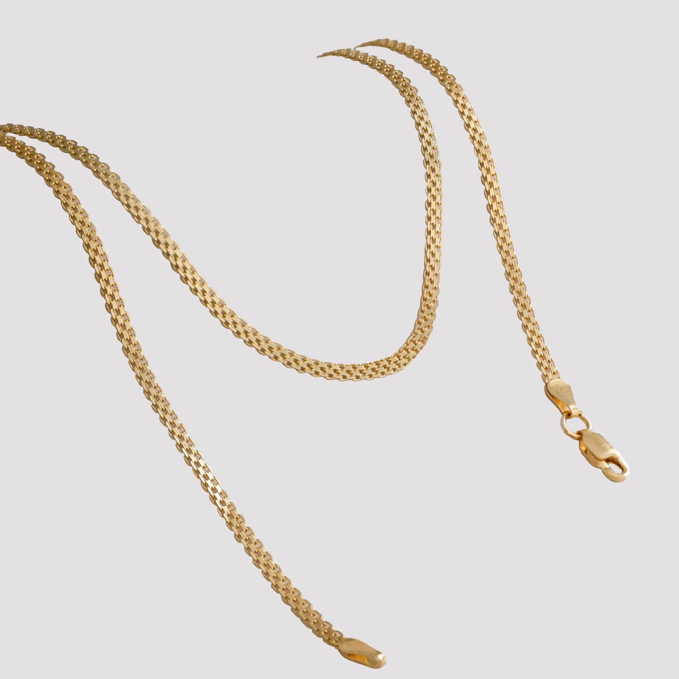 Cadena En Oro Laminado 18K China IT Para Caballero