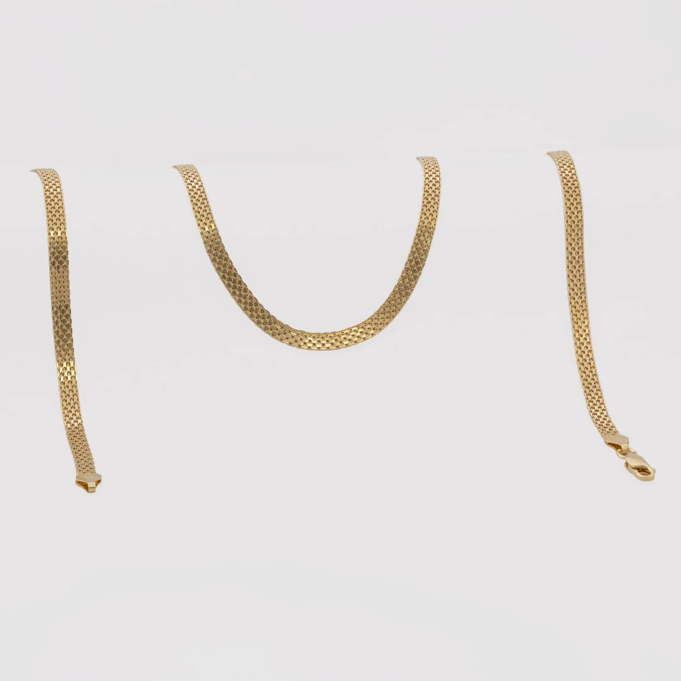 Cadena En Oro Laminado 18K China IT Para Caballero