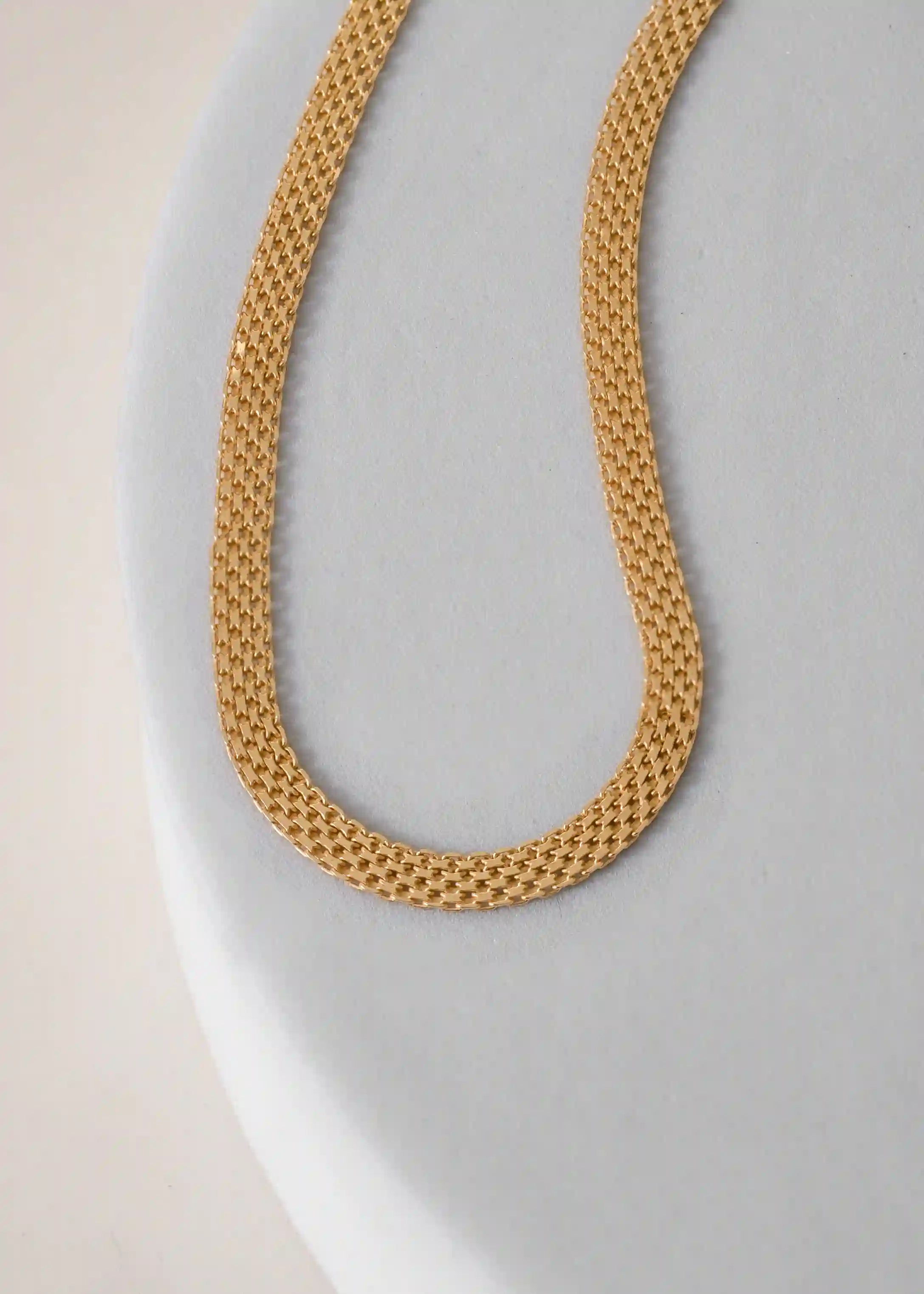 Cadena En Oro Laminado 18K China IT Para Dama