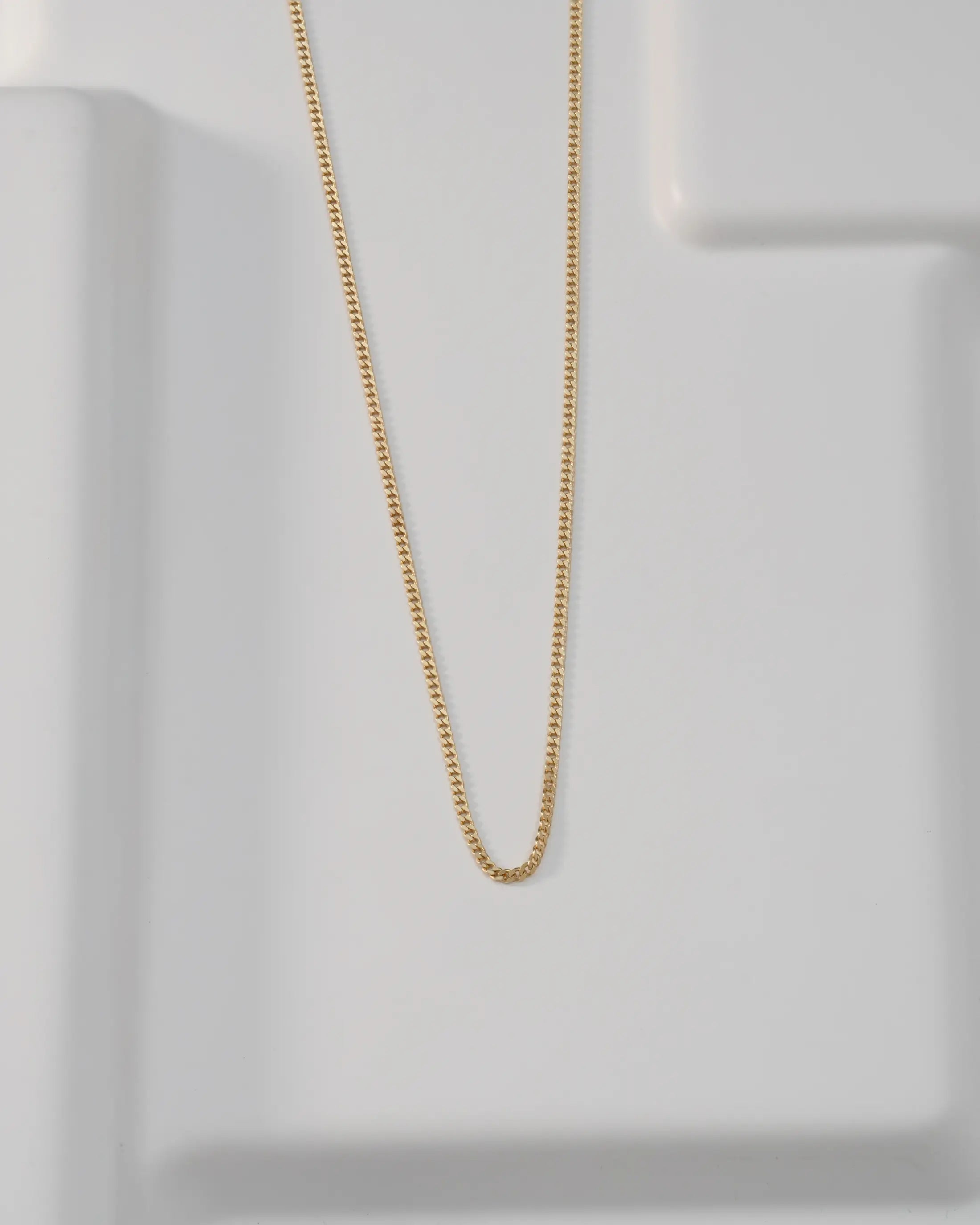 Cadena En Oro Laminado 18K Cubanita IT Para Caballero
