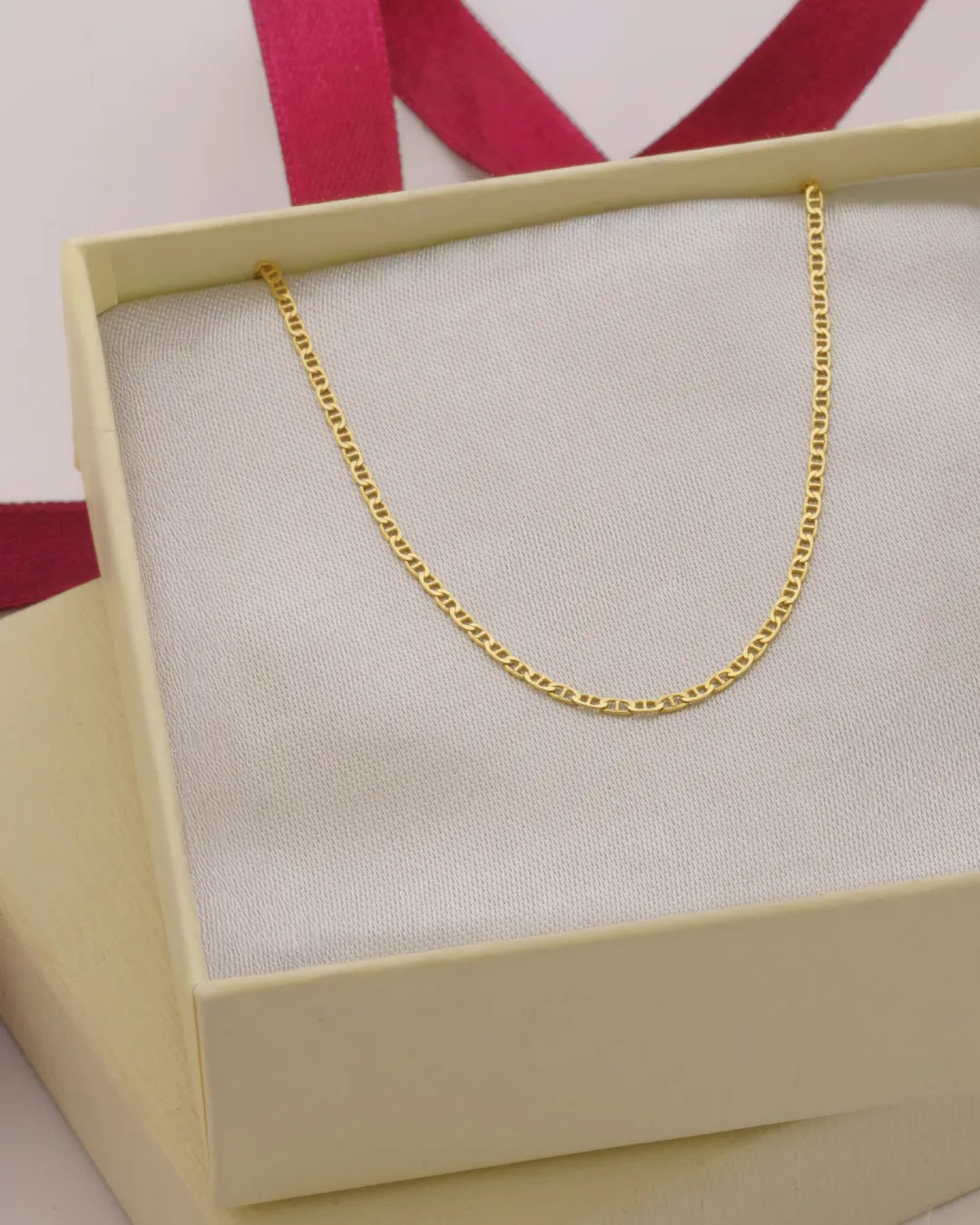 Cadena En Oro Laminado 18K Marine IT Para Caballero