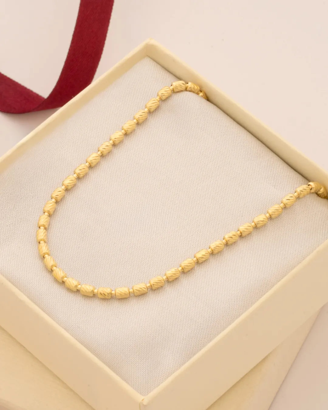 Cadena En Oro Laminado 18K Barril Italy Para Dama