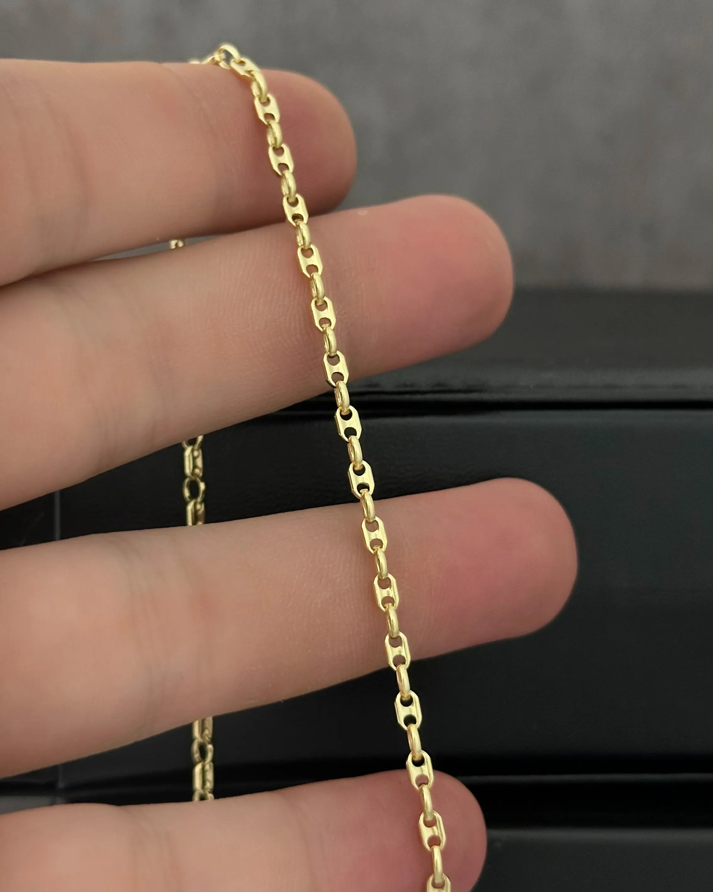 Cadena En Oro Laminado 18K Eslabón IT Para Caballero