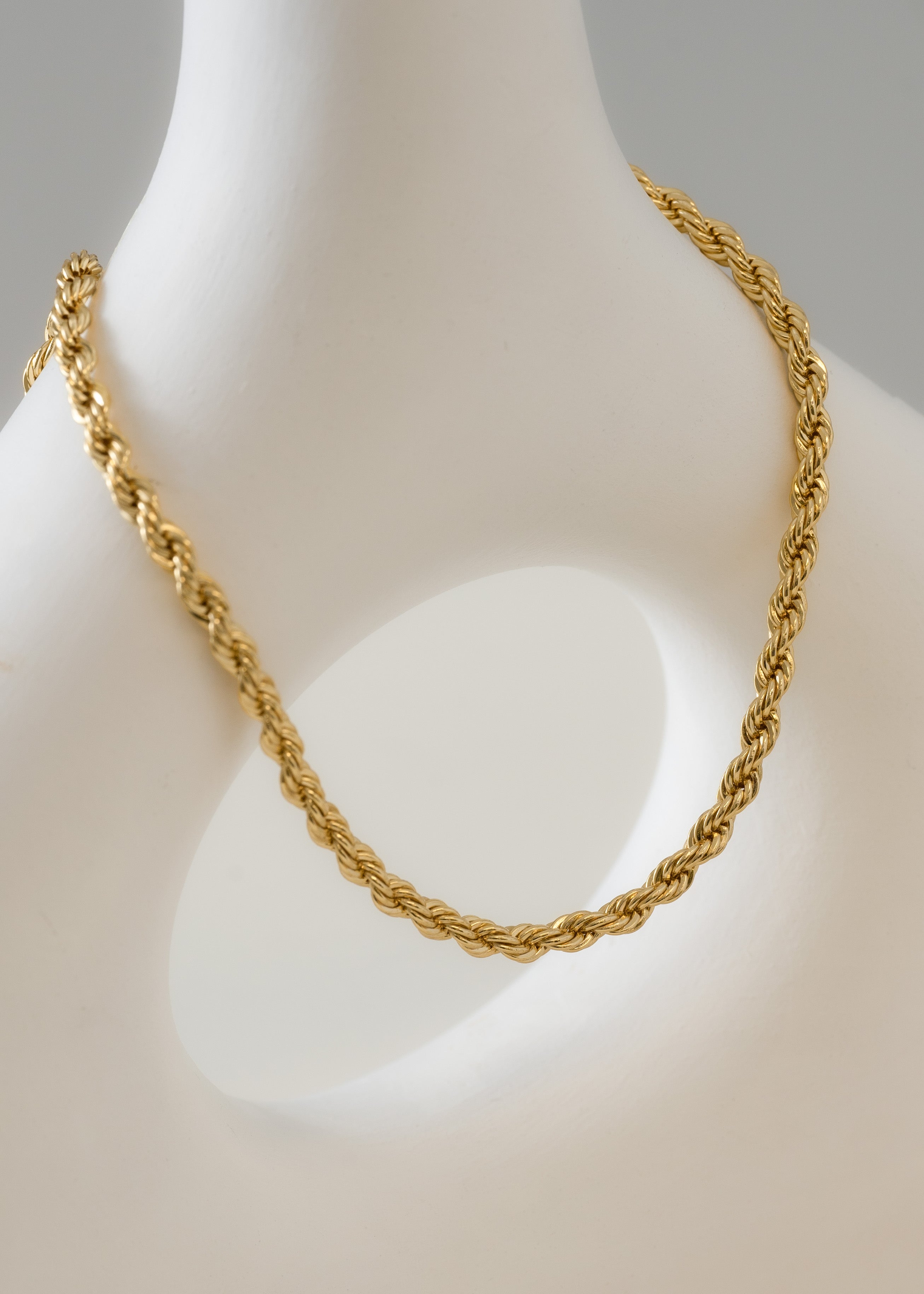 Cadena En Oro Laminado 18K Lazo Para Caballero