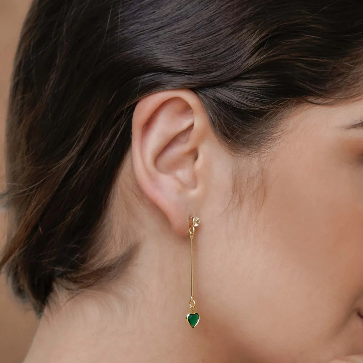 Topo En Oro Laminado 18K Love Para Dama