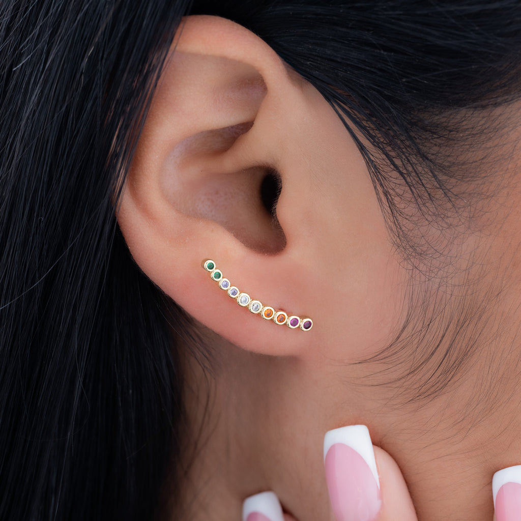Topo En Oro Laminado 18K Feelings Para Dama
