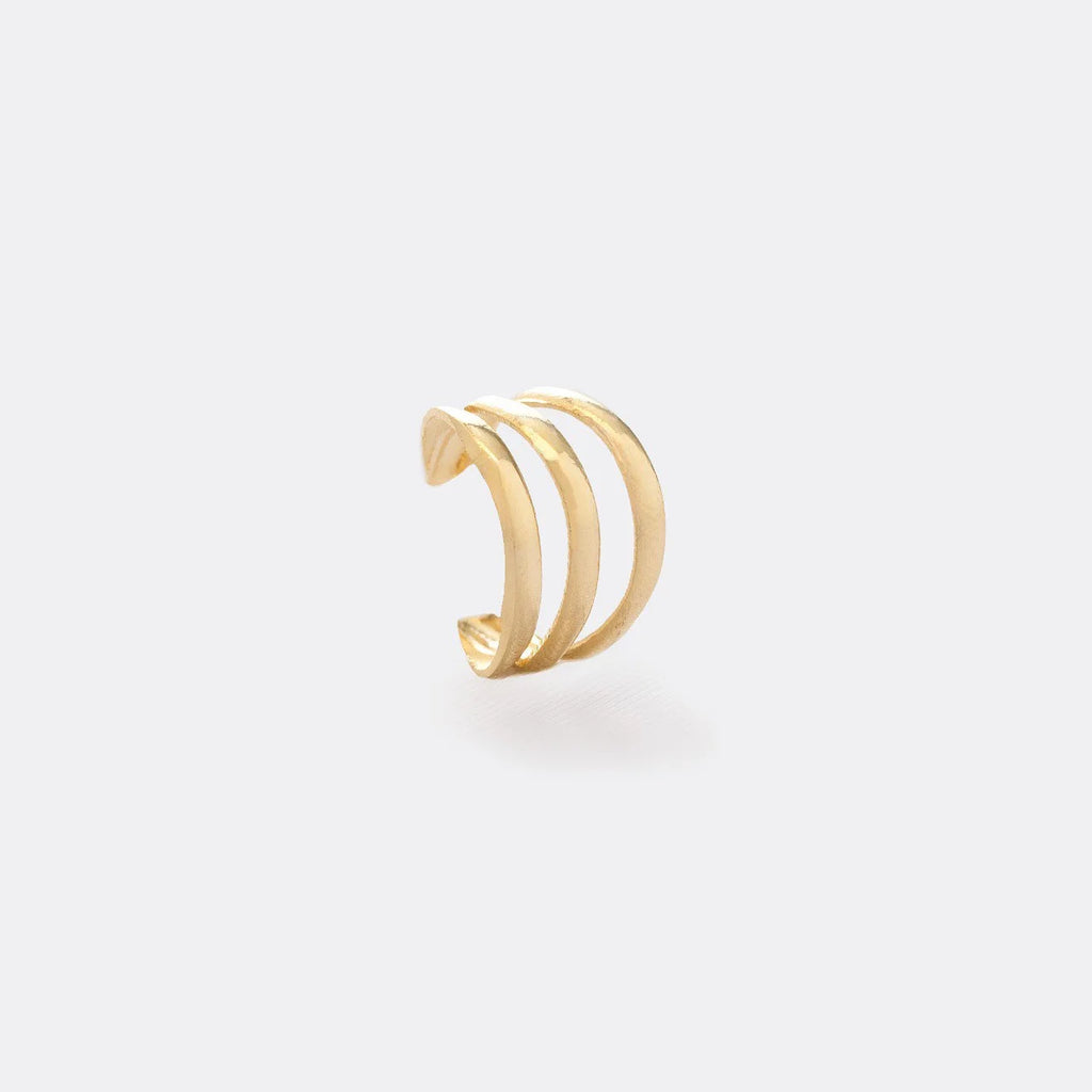 Topo En Oro Laminado 18K Ear Cuff Pretty Para Dama