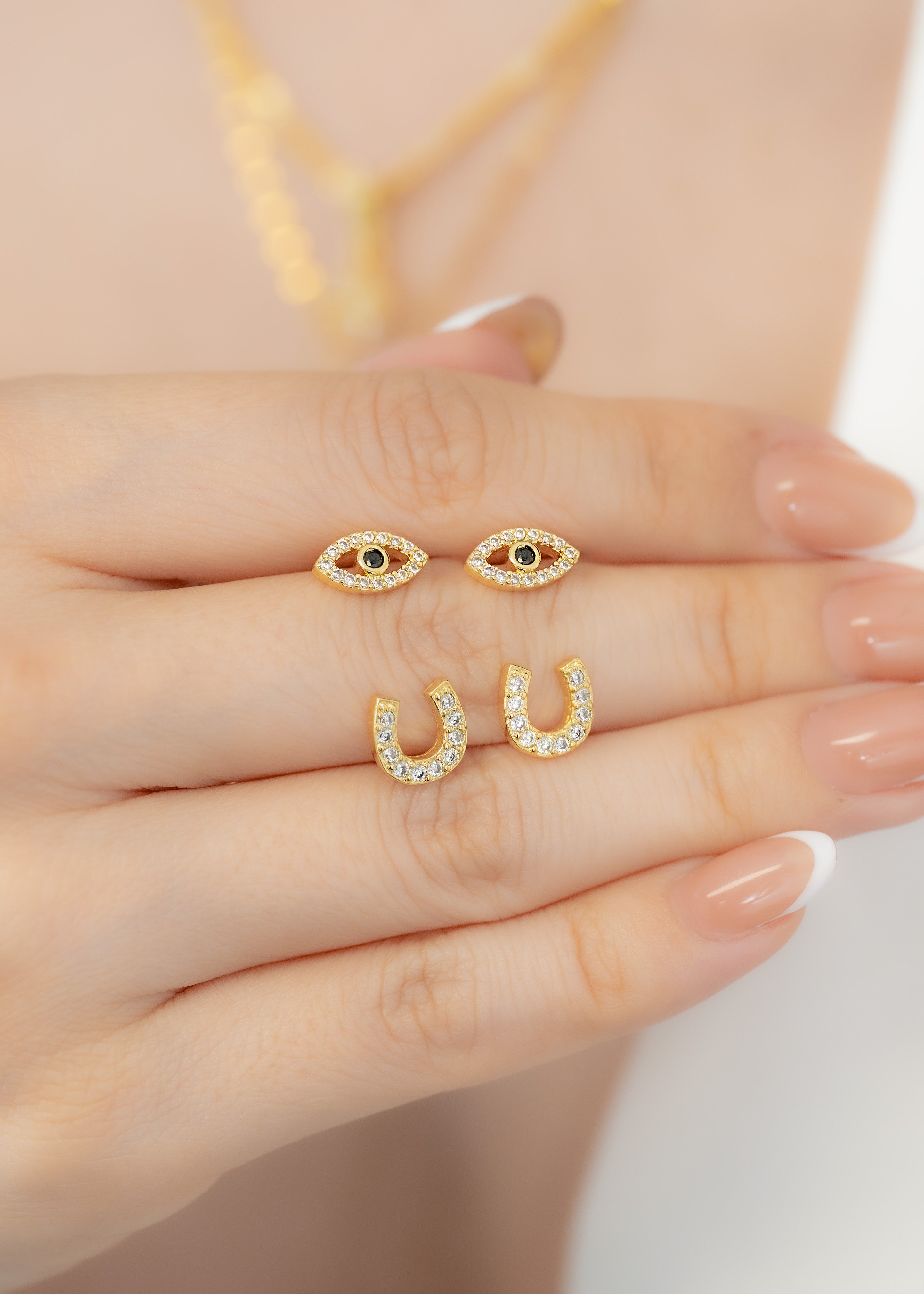 Topo En Oro Laminado 18K Equino Para Dama