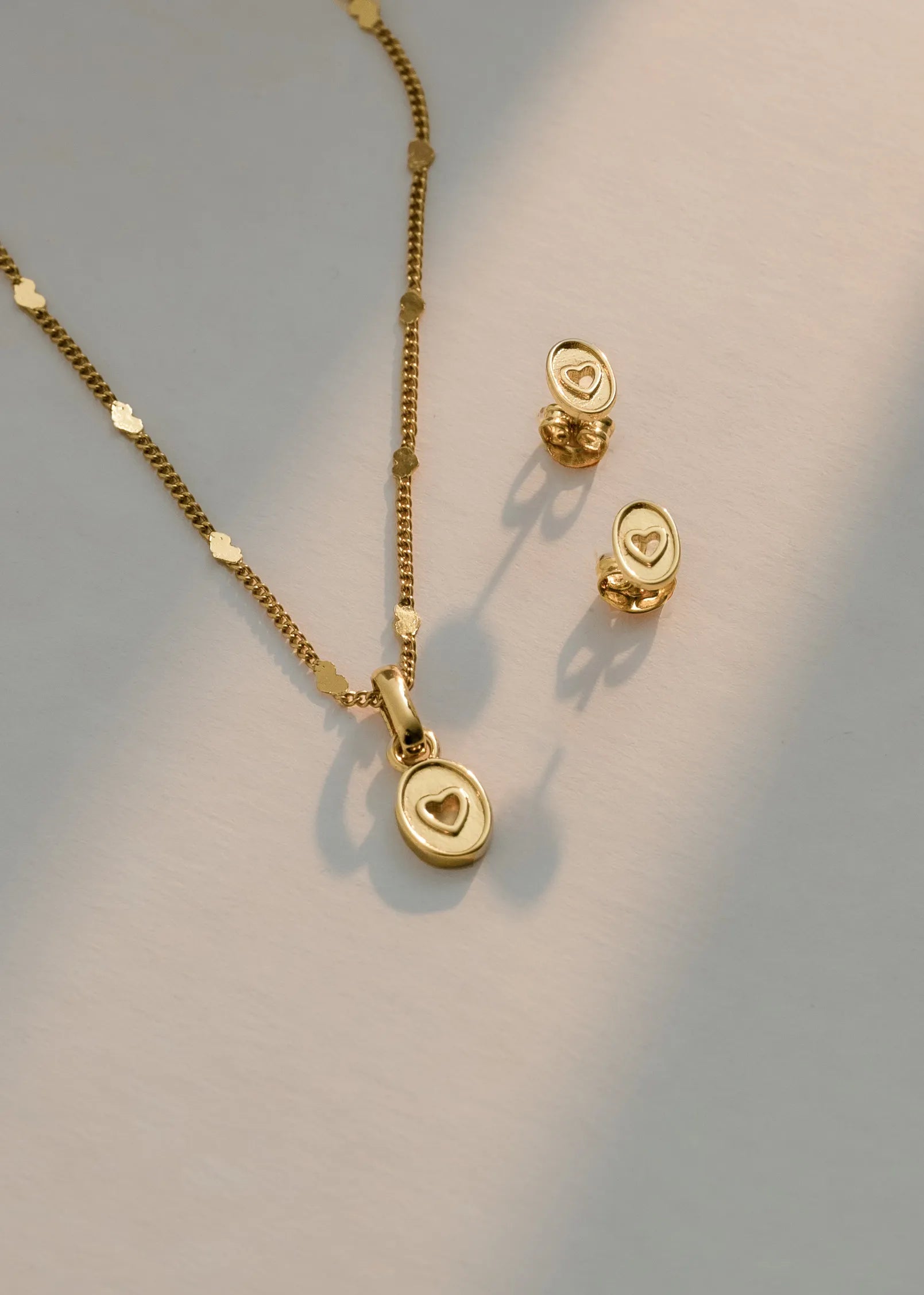 Conjunto En Oro Laminado 18K Golden Love Para Dama