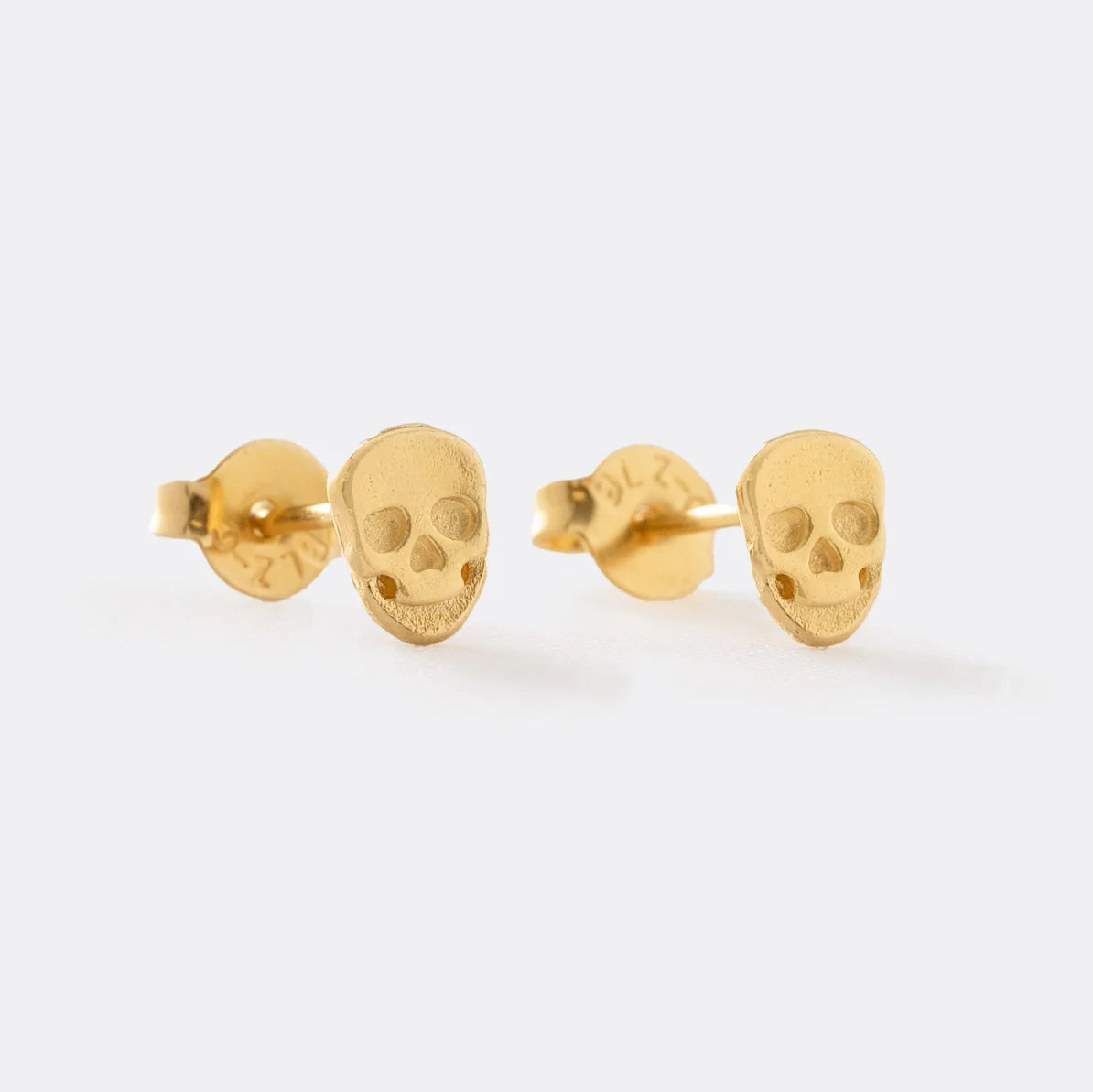 Topo En Oro Laminado 18K Calavera Para Dama