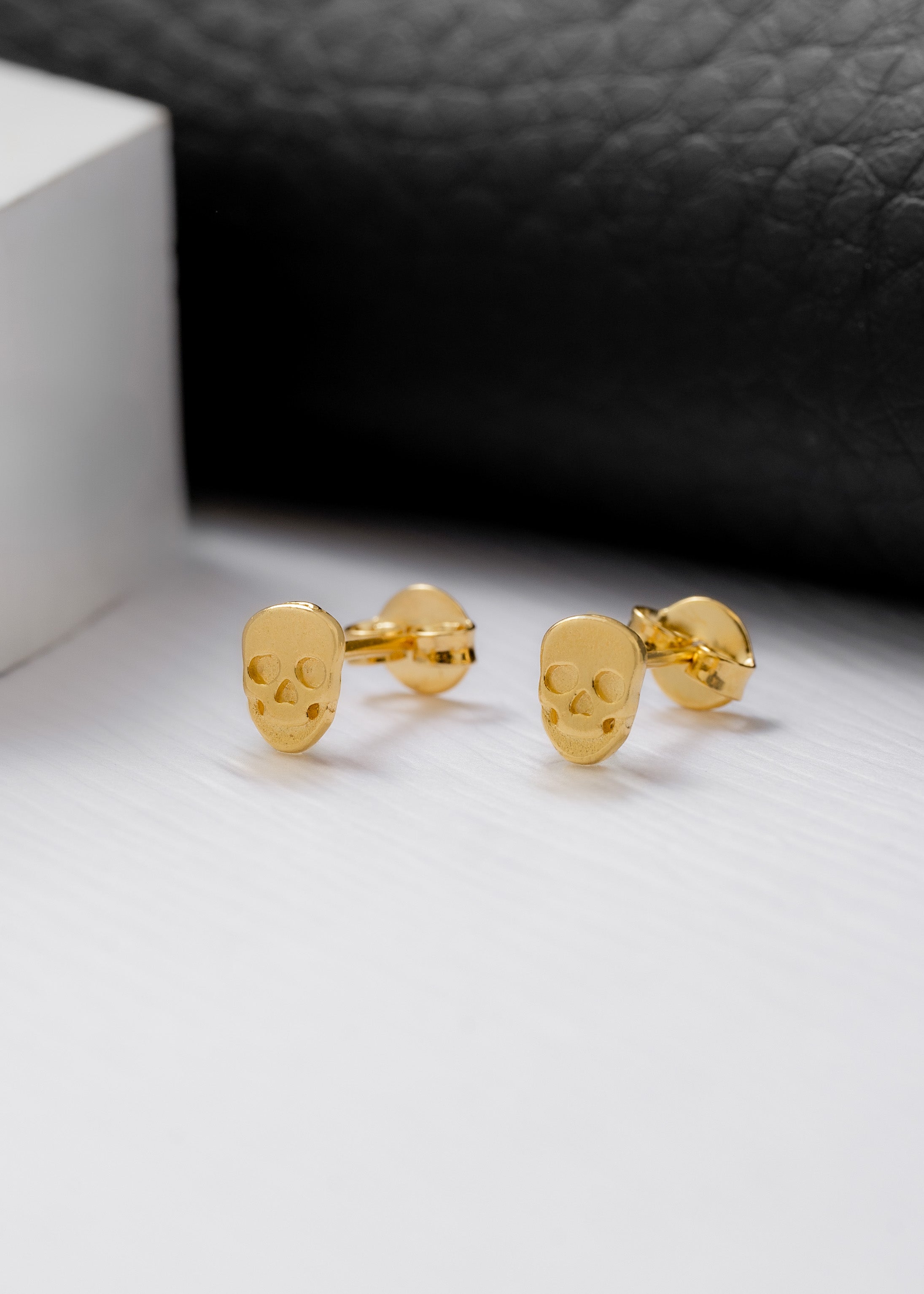 Topo En Oro Laminado 18K Calavera Para Dama