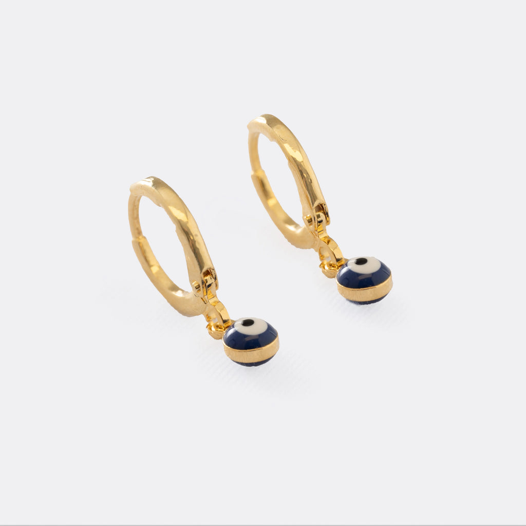 Topo En Oro Laminado 18K Ojo Turco Para Dama