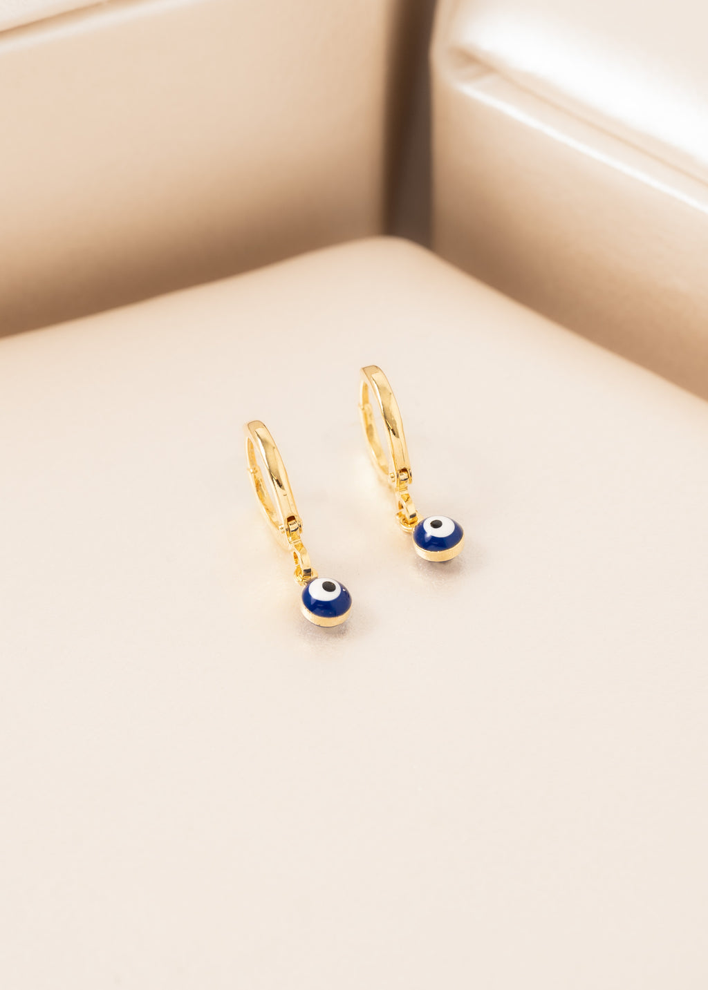 Topo En Oro Laminado 18K Ojo Turco Para Dama