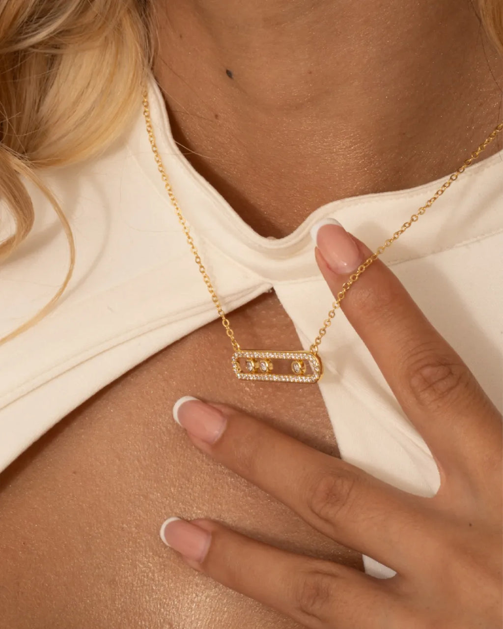 Gargantilla En Oro Laminado 18K MSK Para Dama