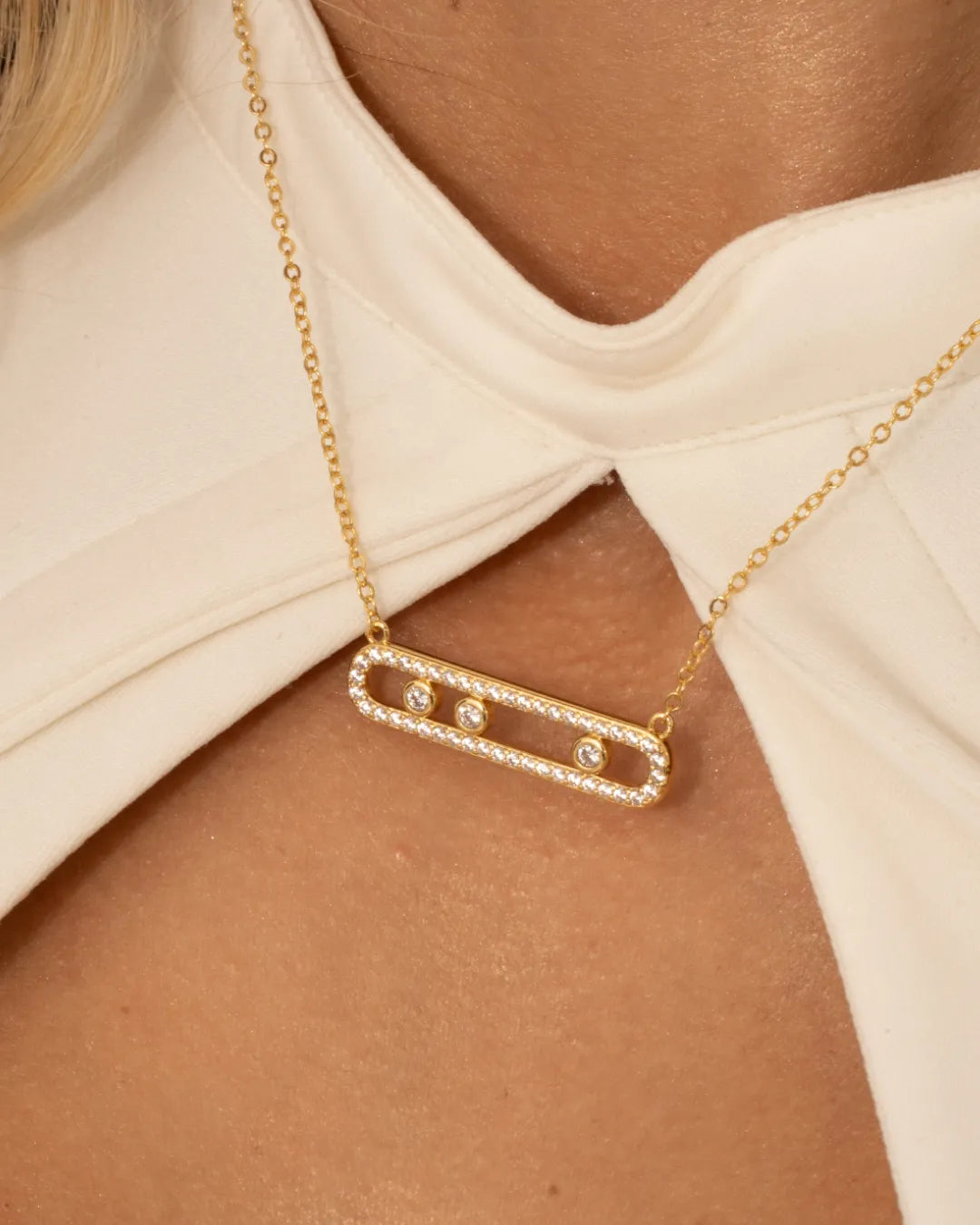 Gargantilla En Oro Laminado 18K MSK Para Dama