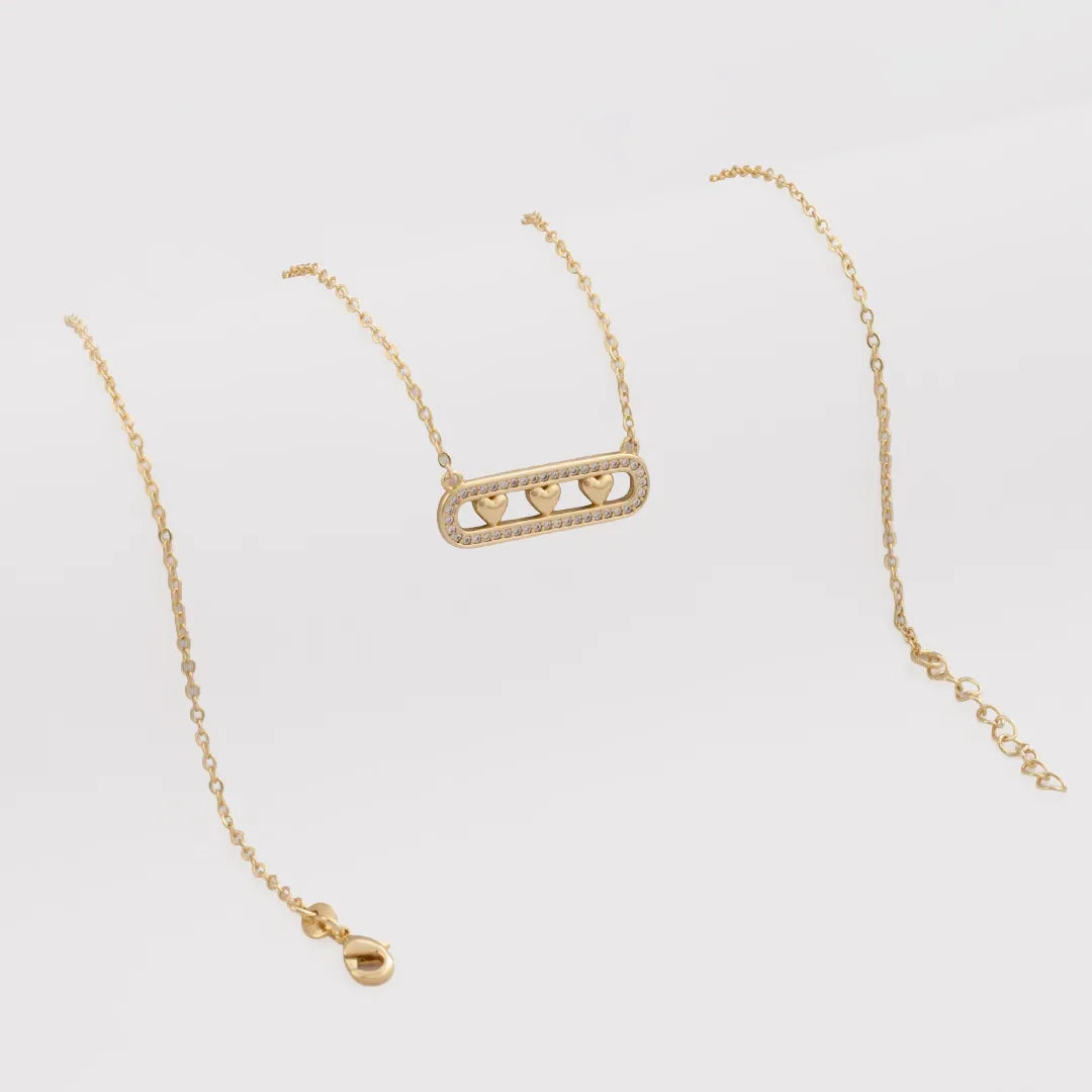 Gargantilla En Oro Laminado 18K Corinna Para Dama