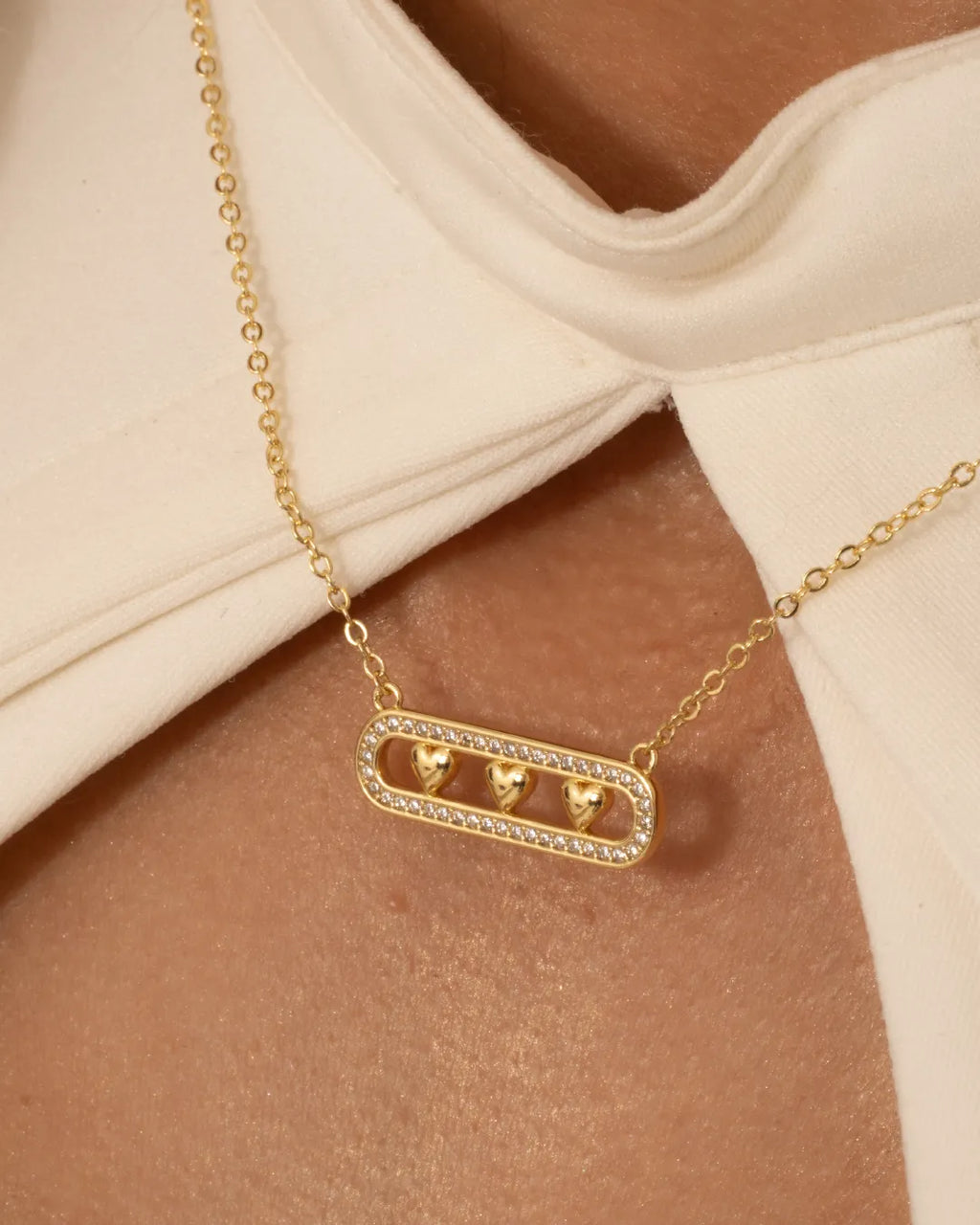 Gargantilla En Oro Laminado 18K Corinna Para Dama