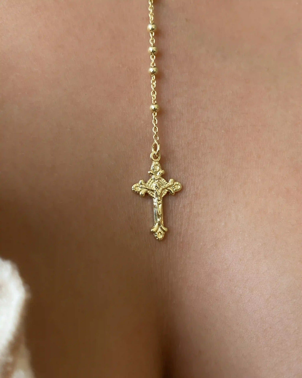 Rosario En Oro Laminado 18K IT Balin 2,5 mm Para Dama