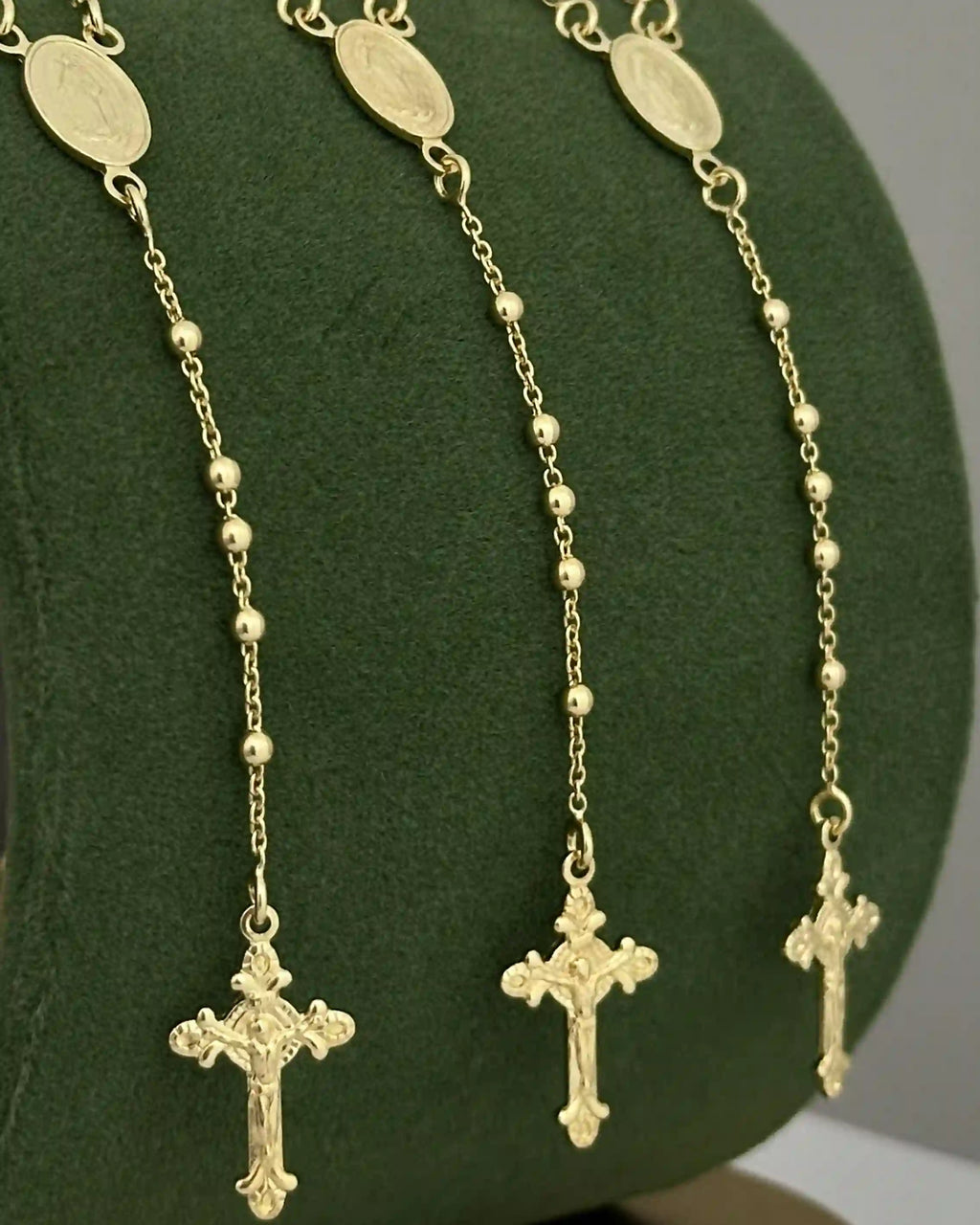 Rosario En Oro Laminado 18K IT Balin 2,5 mm Para Dama
