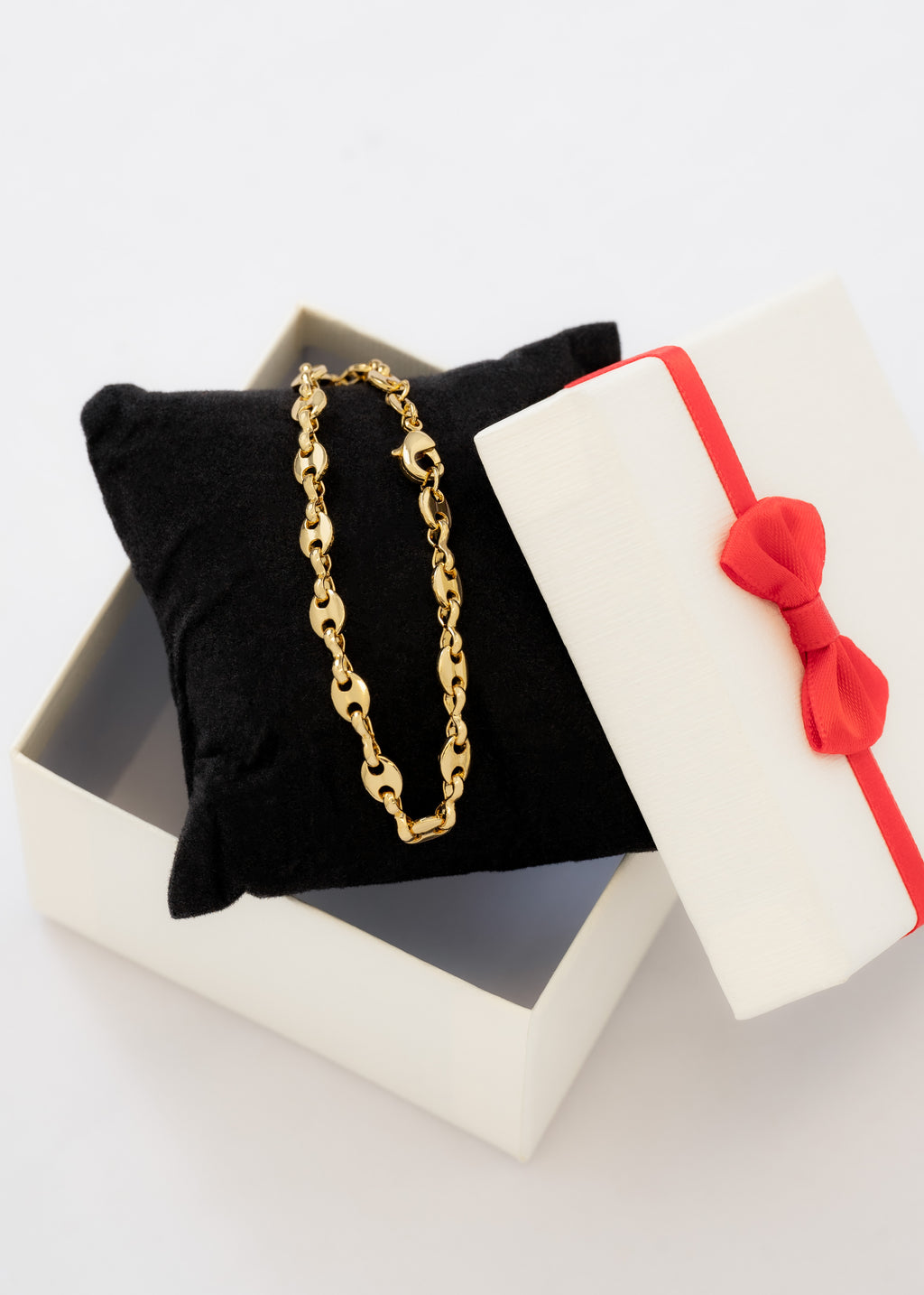 Pulsera En Oro Laminado 18K Eslabón Para Caballero