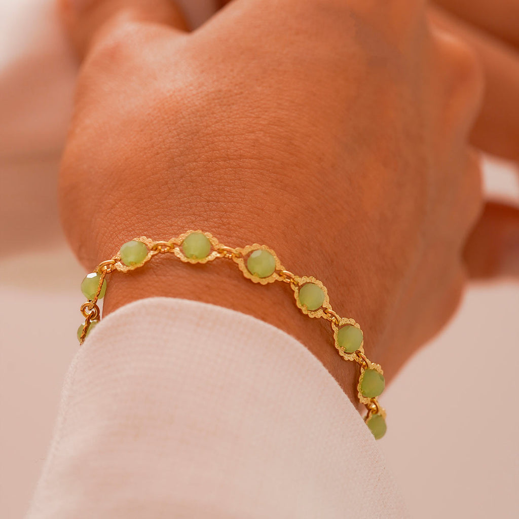 Pulsera En Oro Laminado 18K Sweet Lemon Para Dama