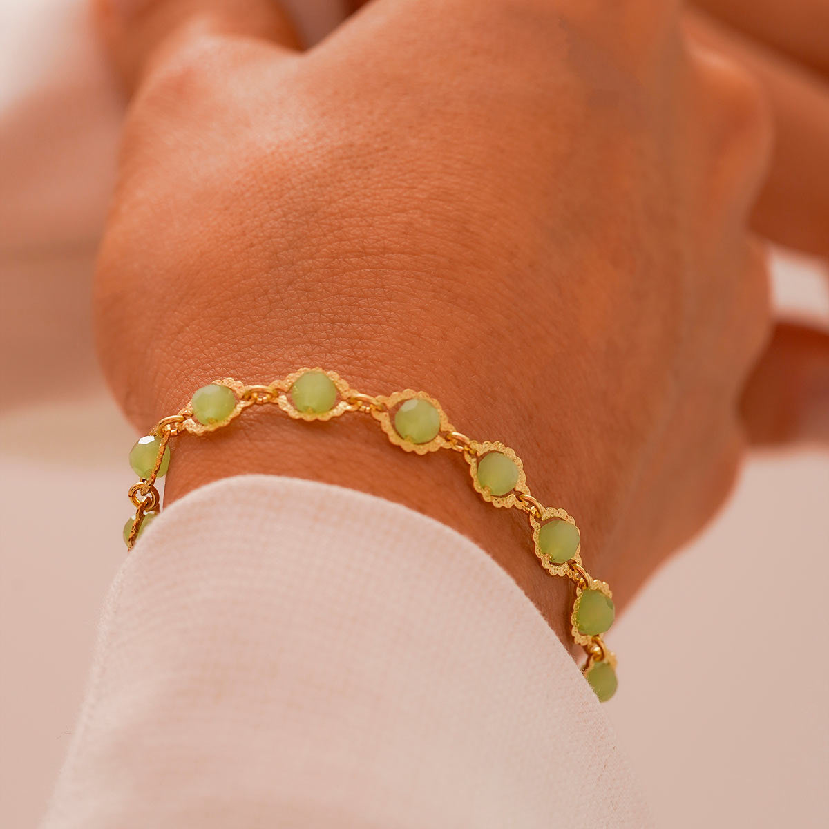 Pulsera En Oro Laminado 18K Sweet Lemon Para Dama
