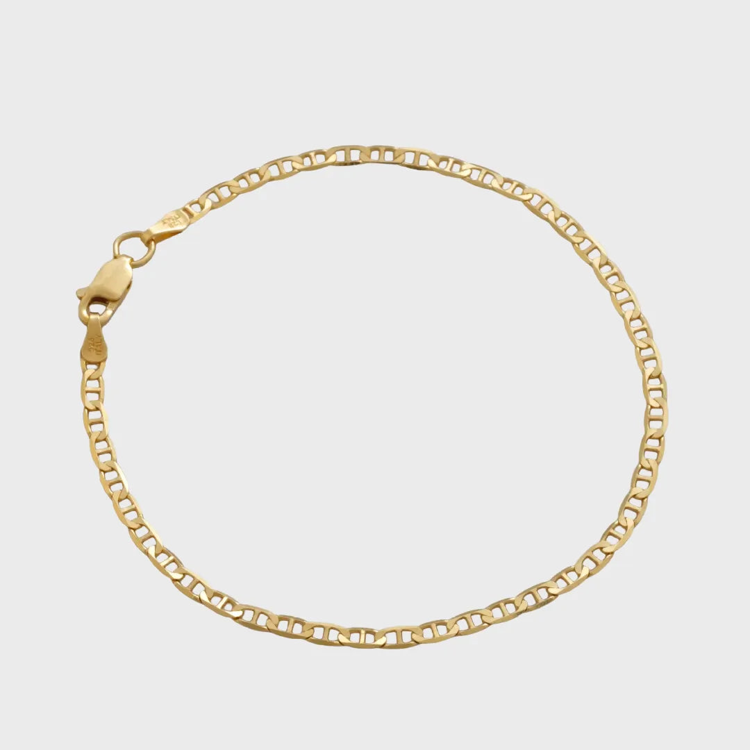 Pulsera En Oro Laminado 18K Marine IT Para Caballero