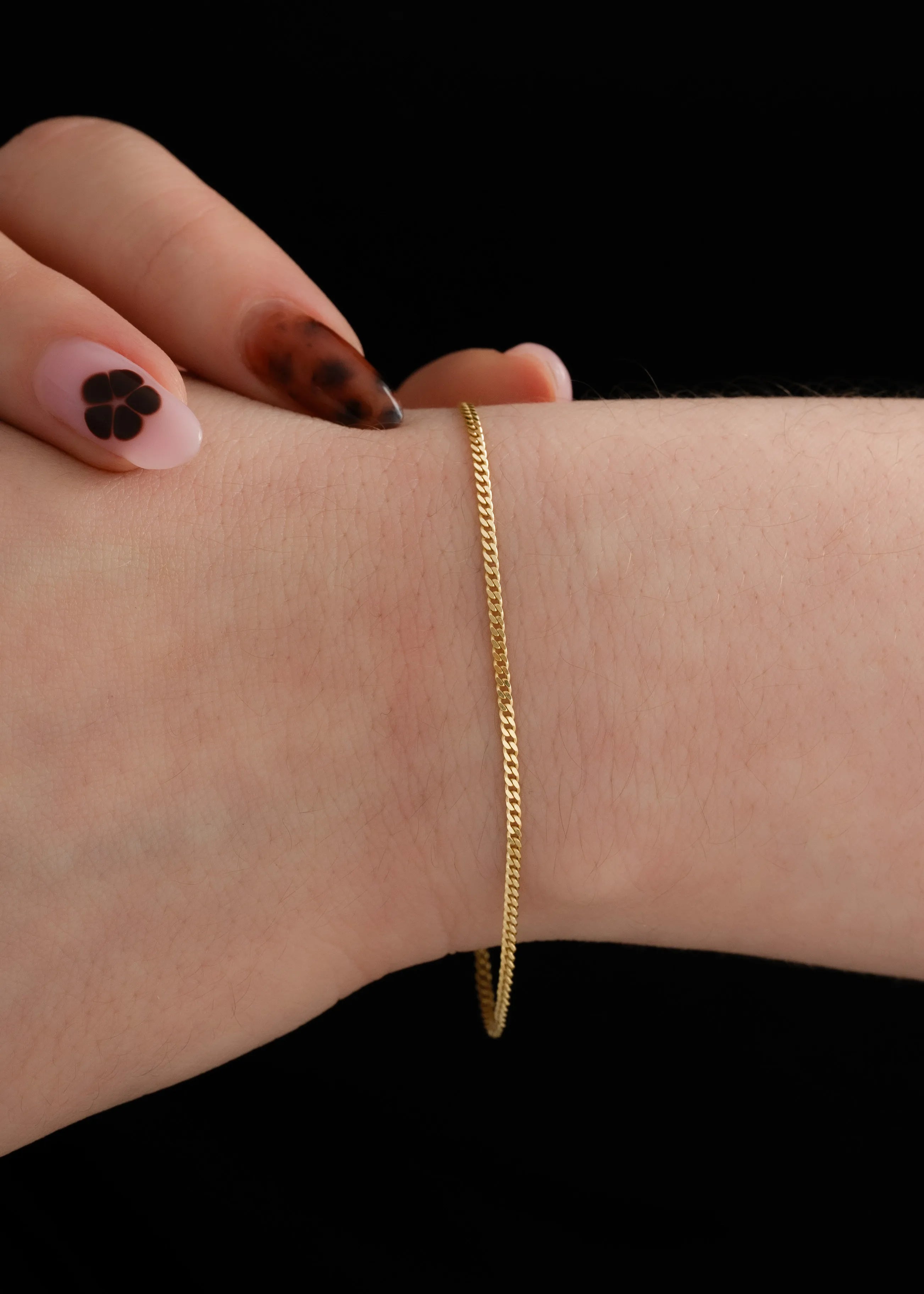 Pulsera En Oro Laminado 18K Cubanita IT Para Dama