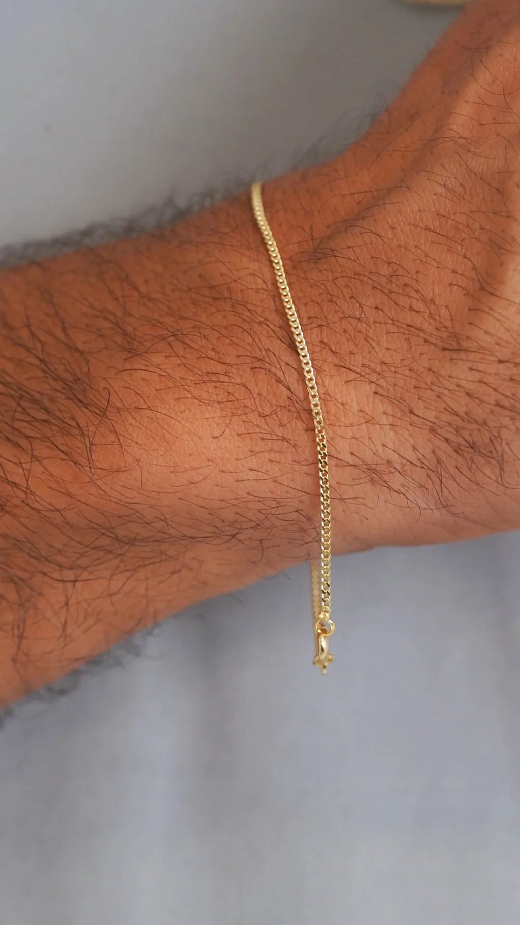 Pulsera En Oro Laminado 18K Cubanita IT Para Caballero