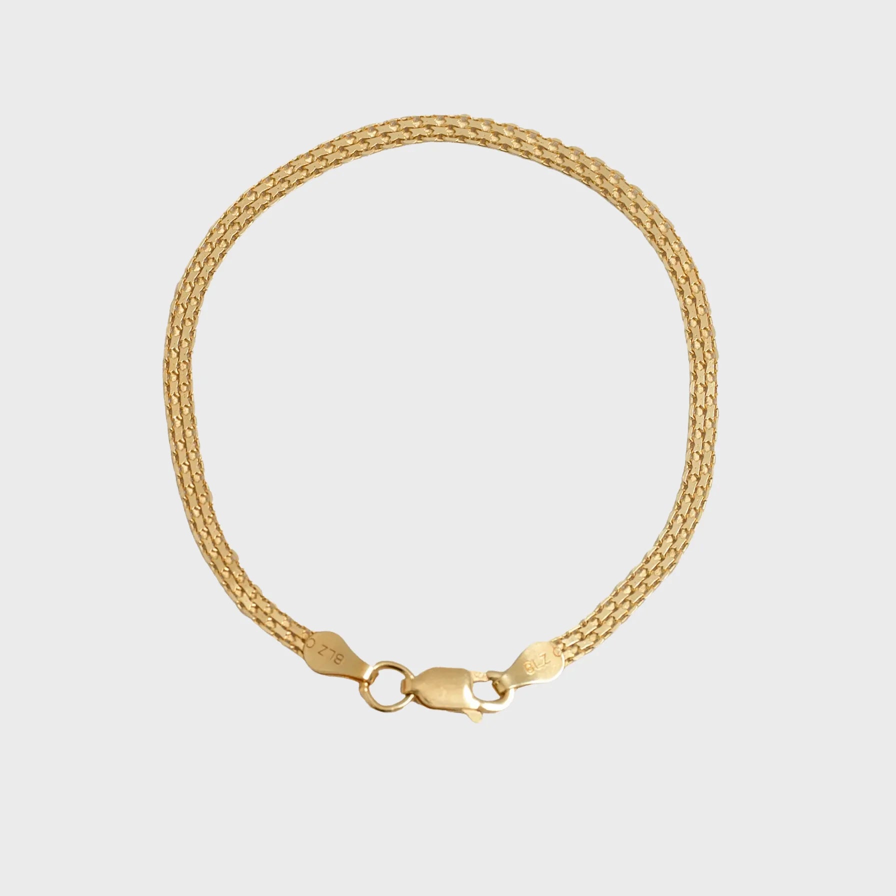 Pulsera En Oro Laminado 18K China IT Para Caballero