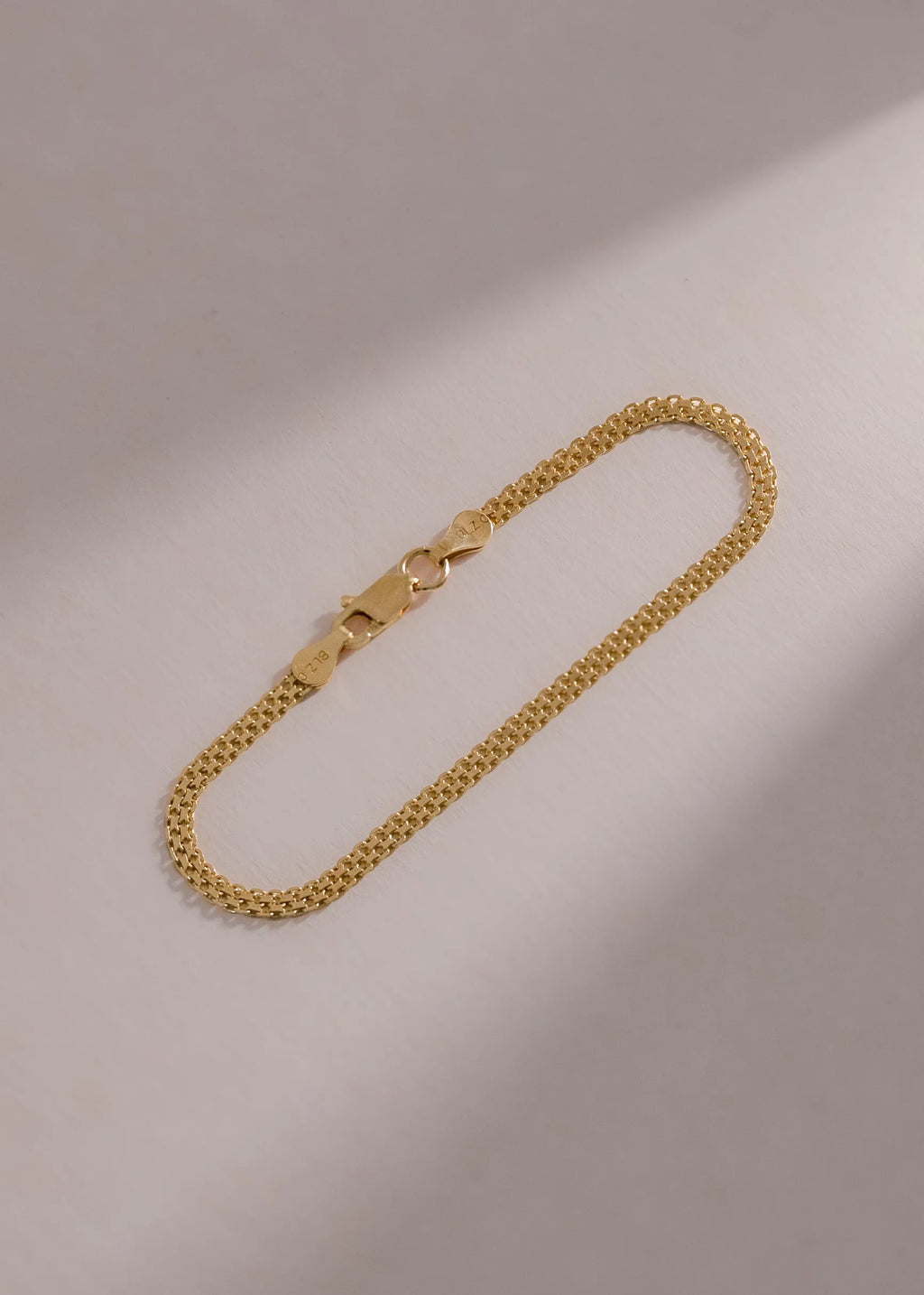 Pulsera En Oro Laminado 18K China IT Para Caballero