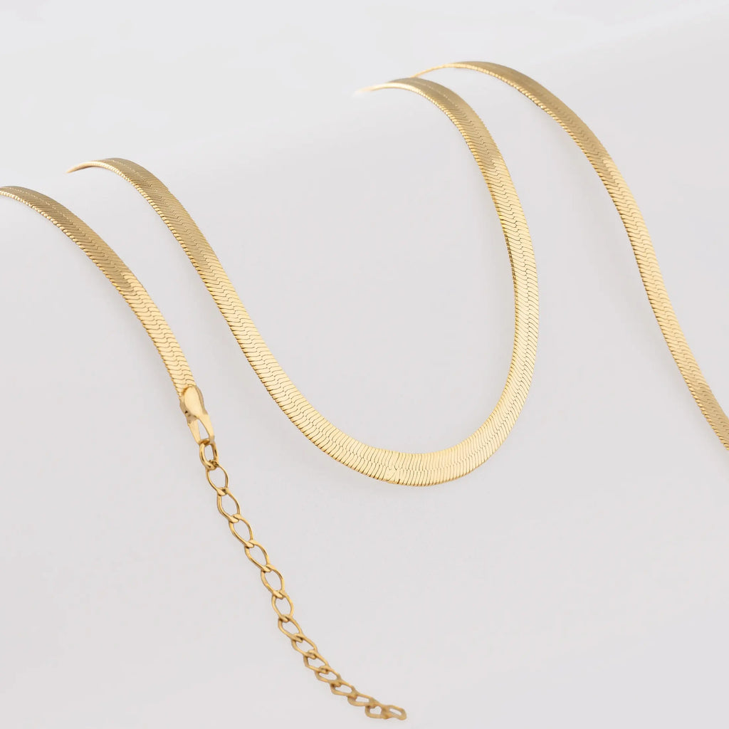 Cadena En Oro Laminado 18k Tejido Egipcio Para Dama