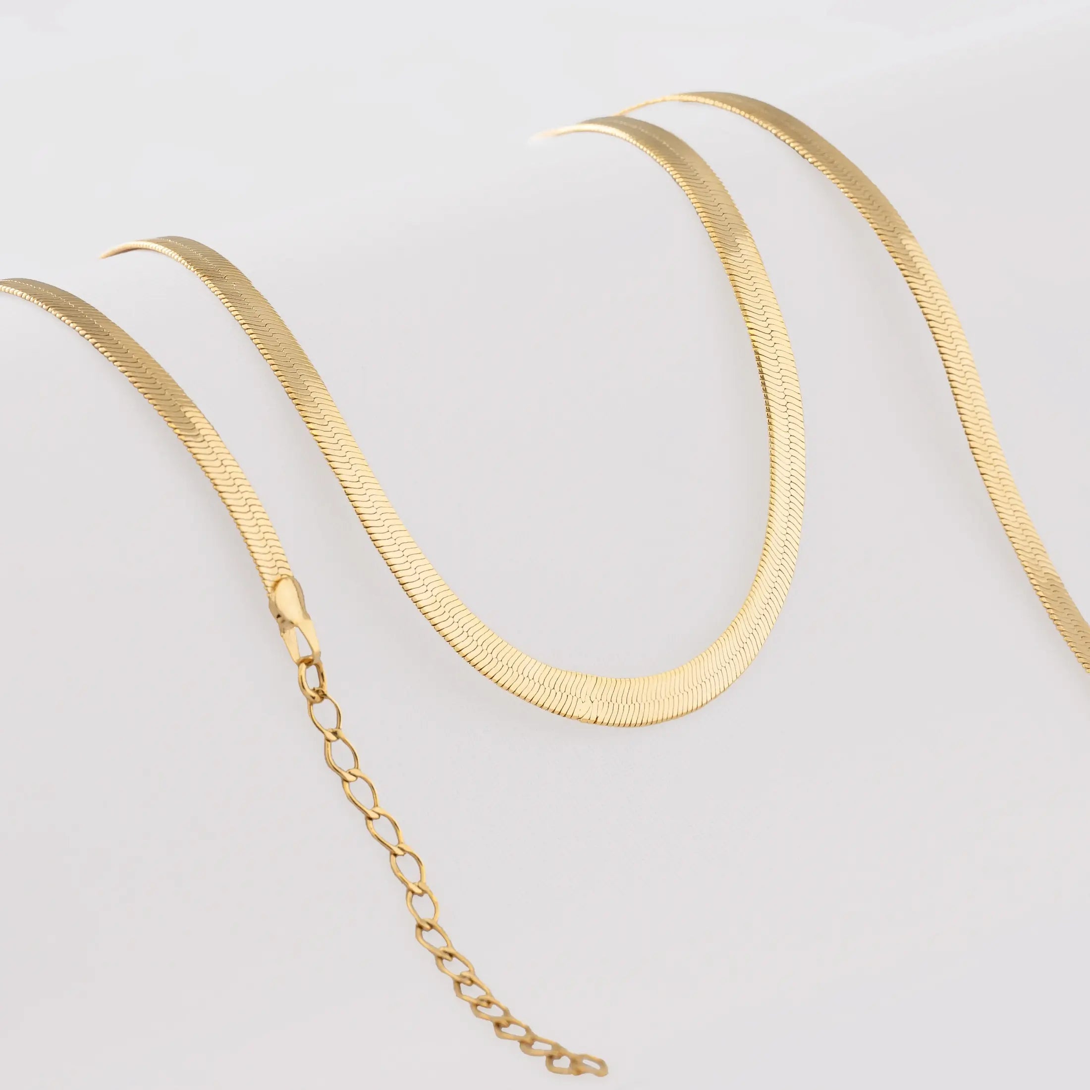 Cadena En Oro Laminado 18k Tejido Egipcio Para Dama