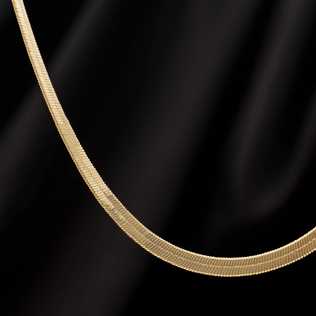 Cadena En Oro Laminado 18k Tejido Egipcio Para Dama