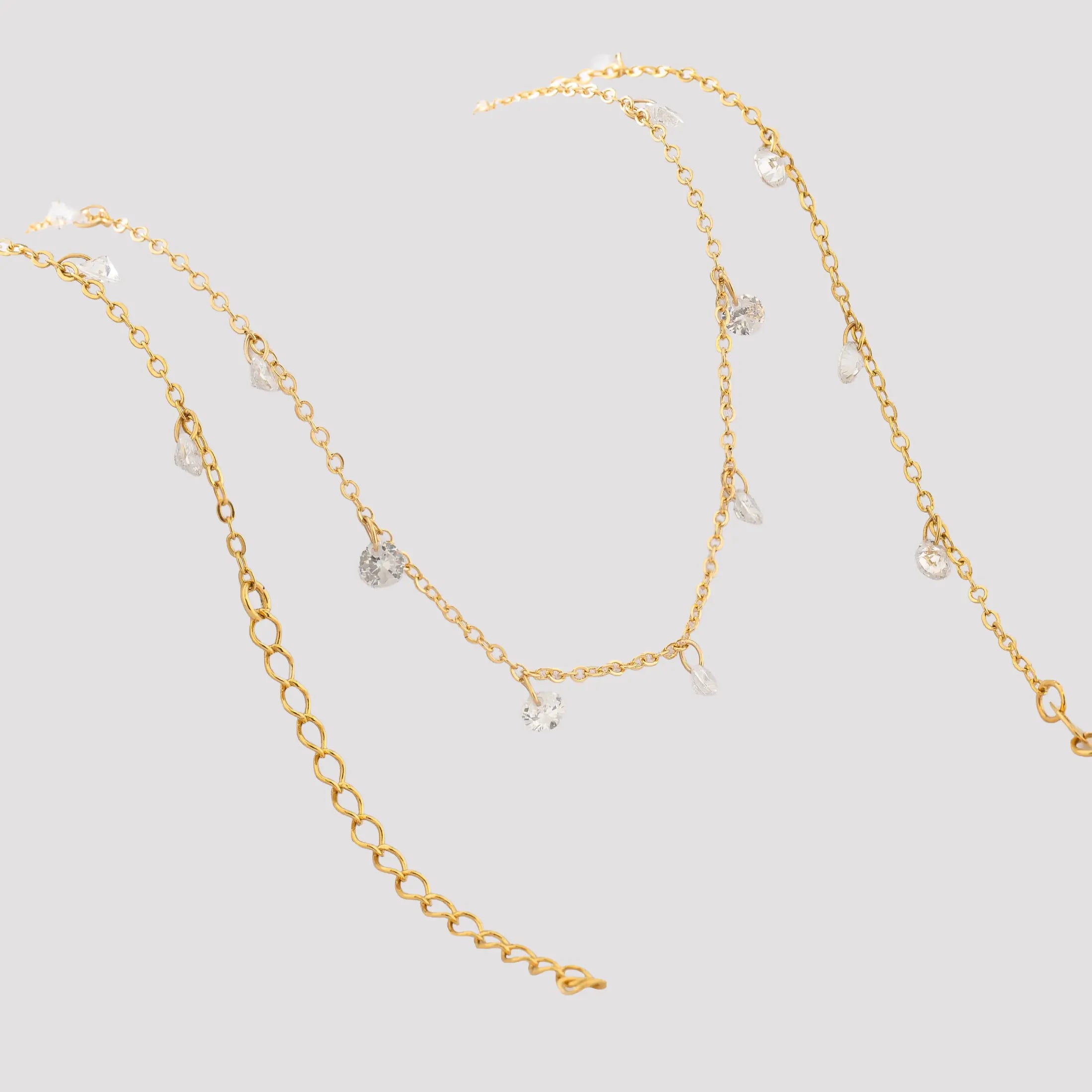 Cadena En Oro Laminado 18k Gypsy Para Dama